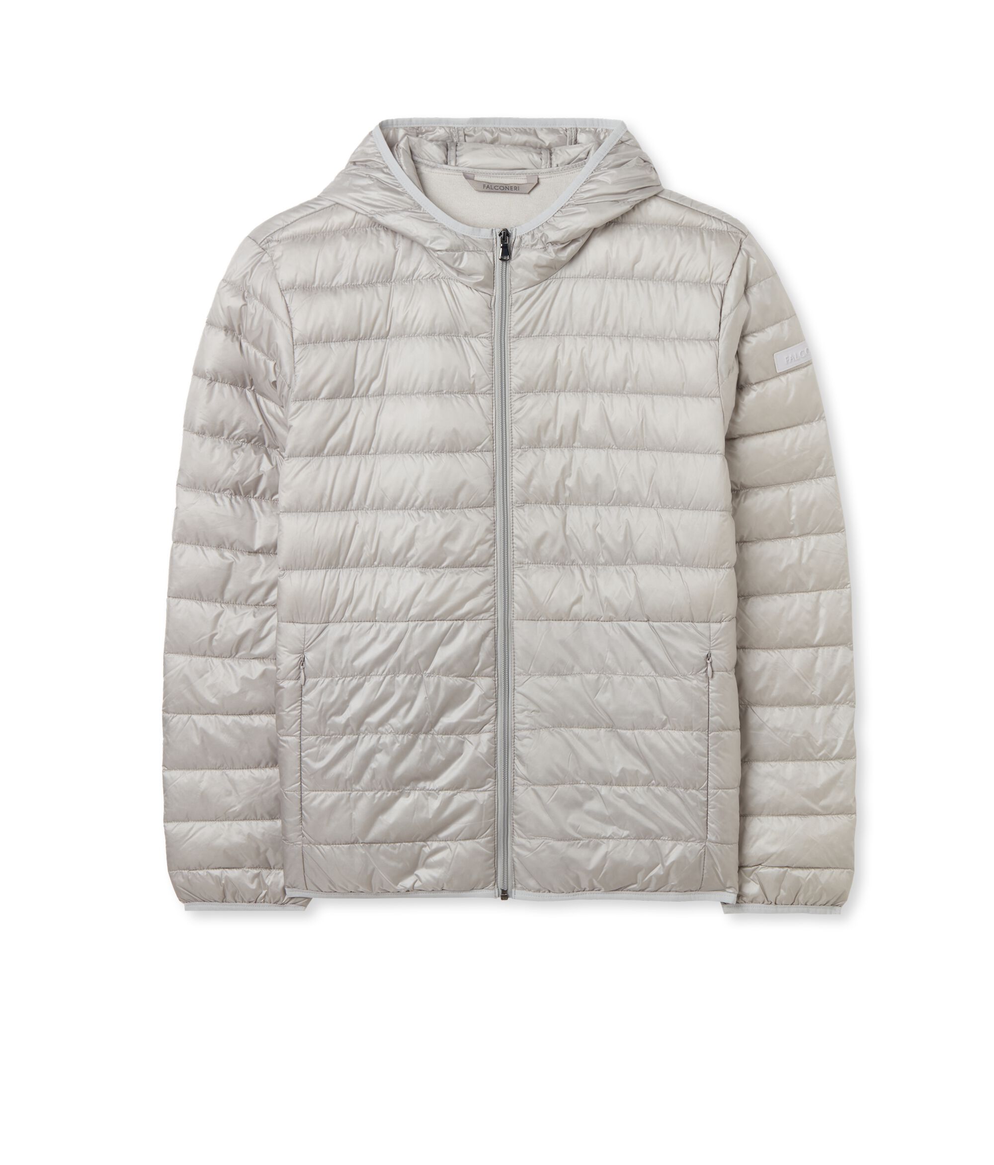 Piumino in Cashmere con cappuccio