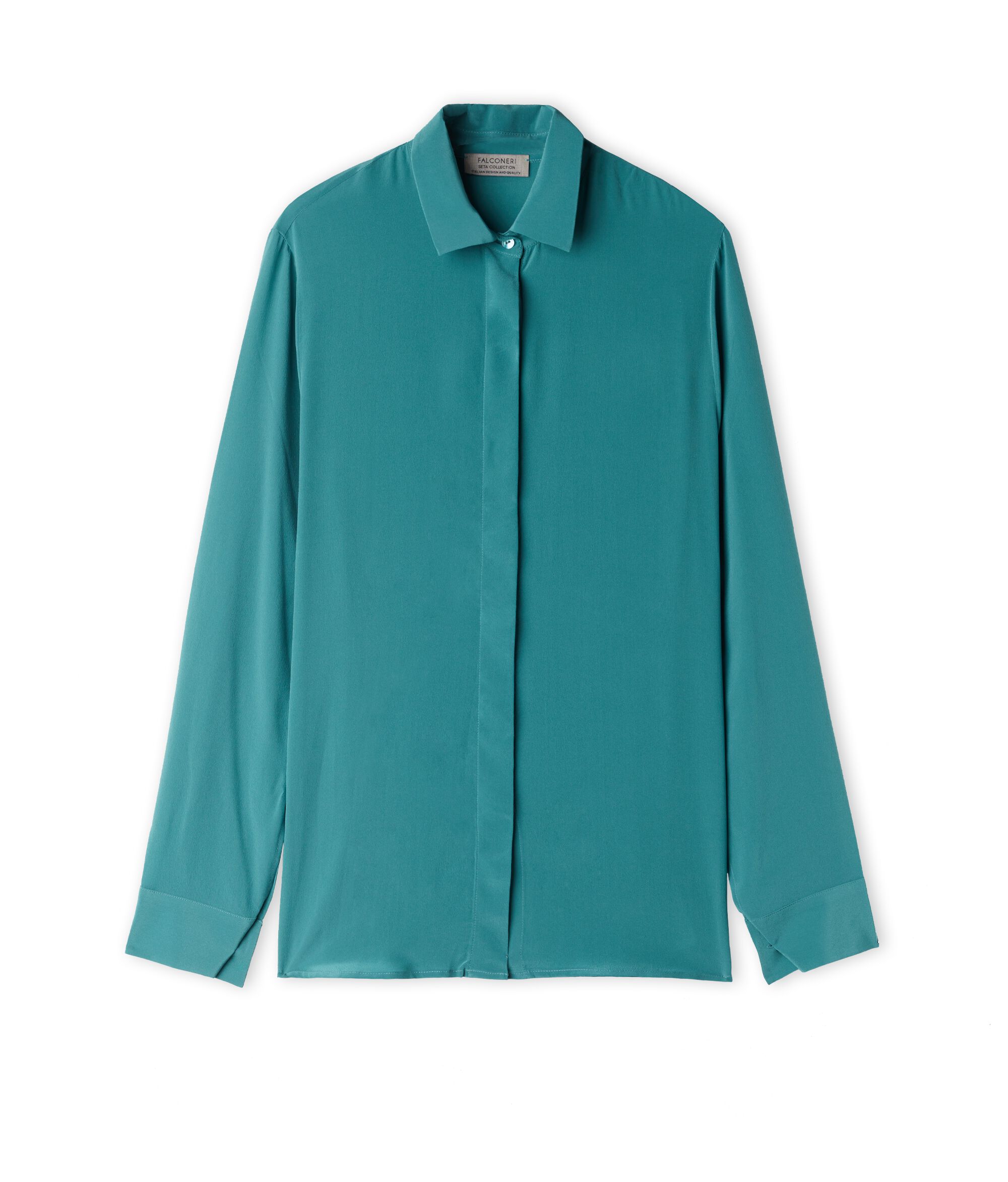 Camicia in Seta con Colletto
