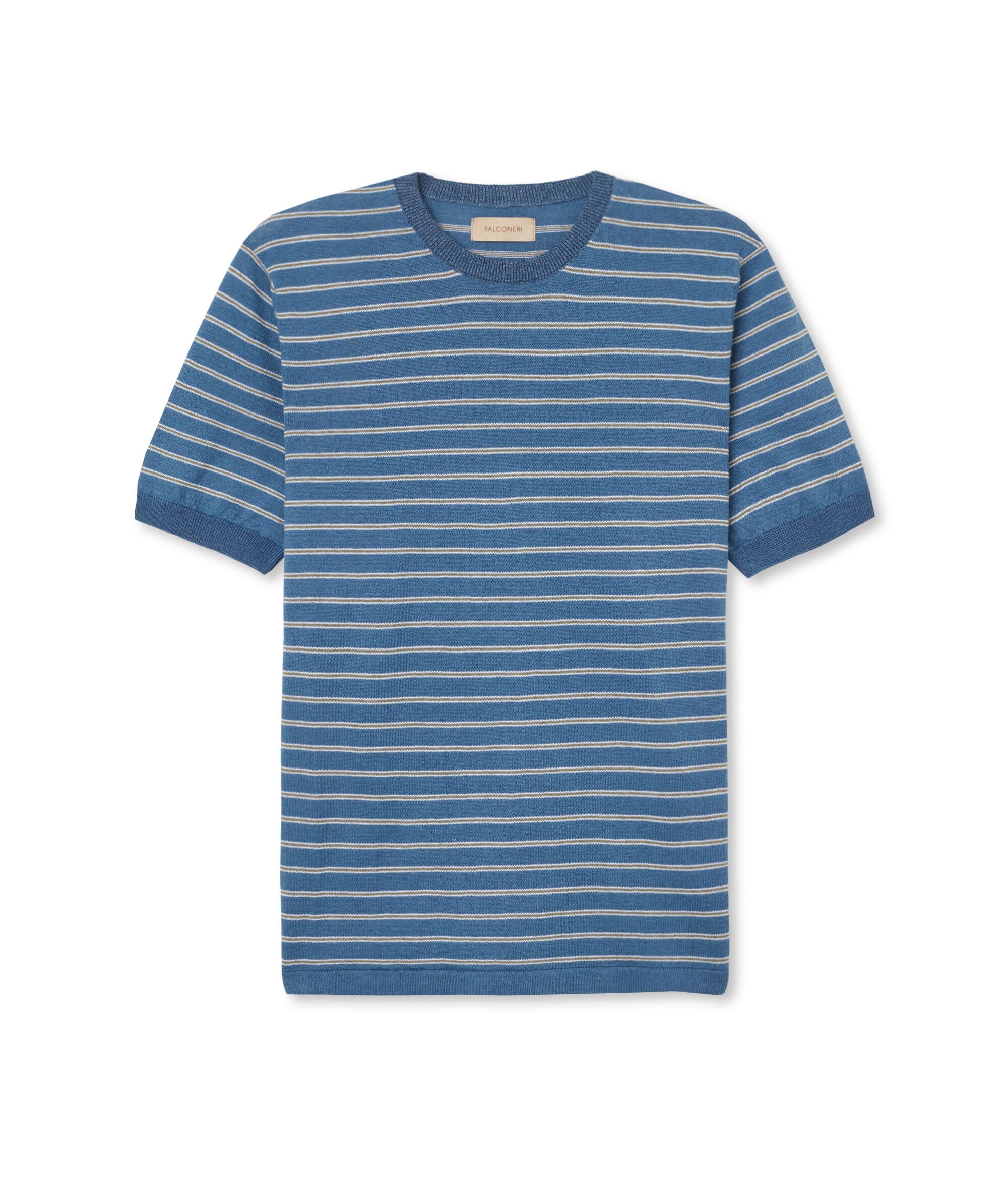 T-Shirt a Maniche Corte Righe