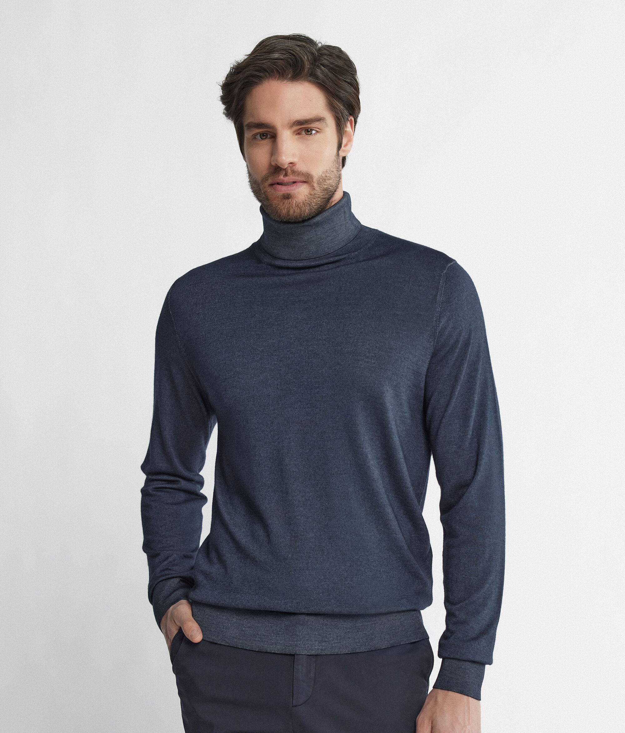 Rollkragenpullover aus Kaschmir Ultrafine