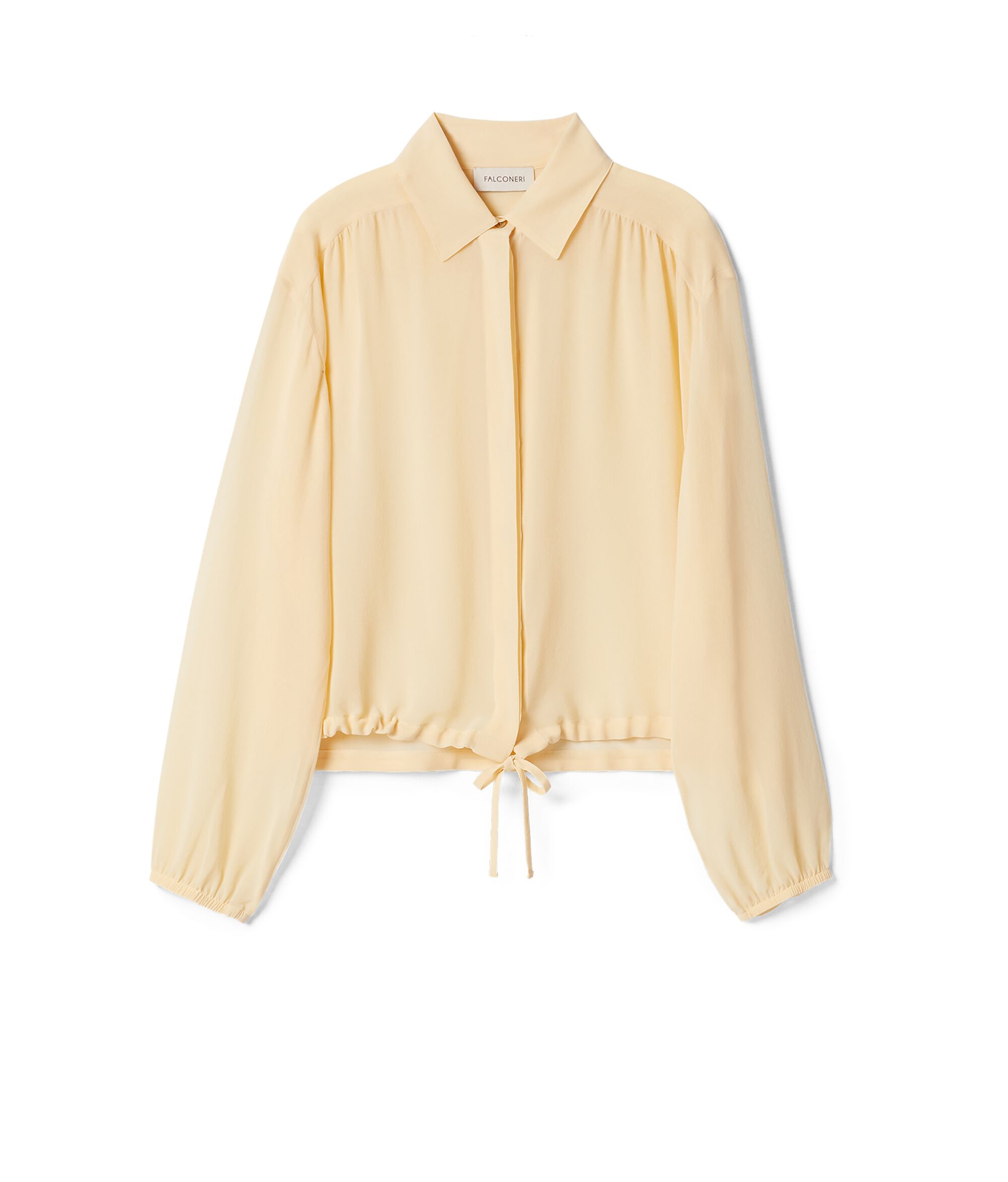 Georgette Drawstring Shirt