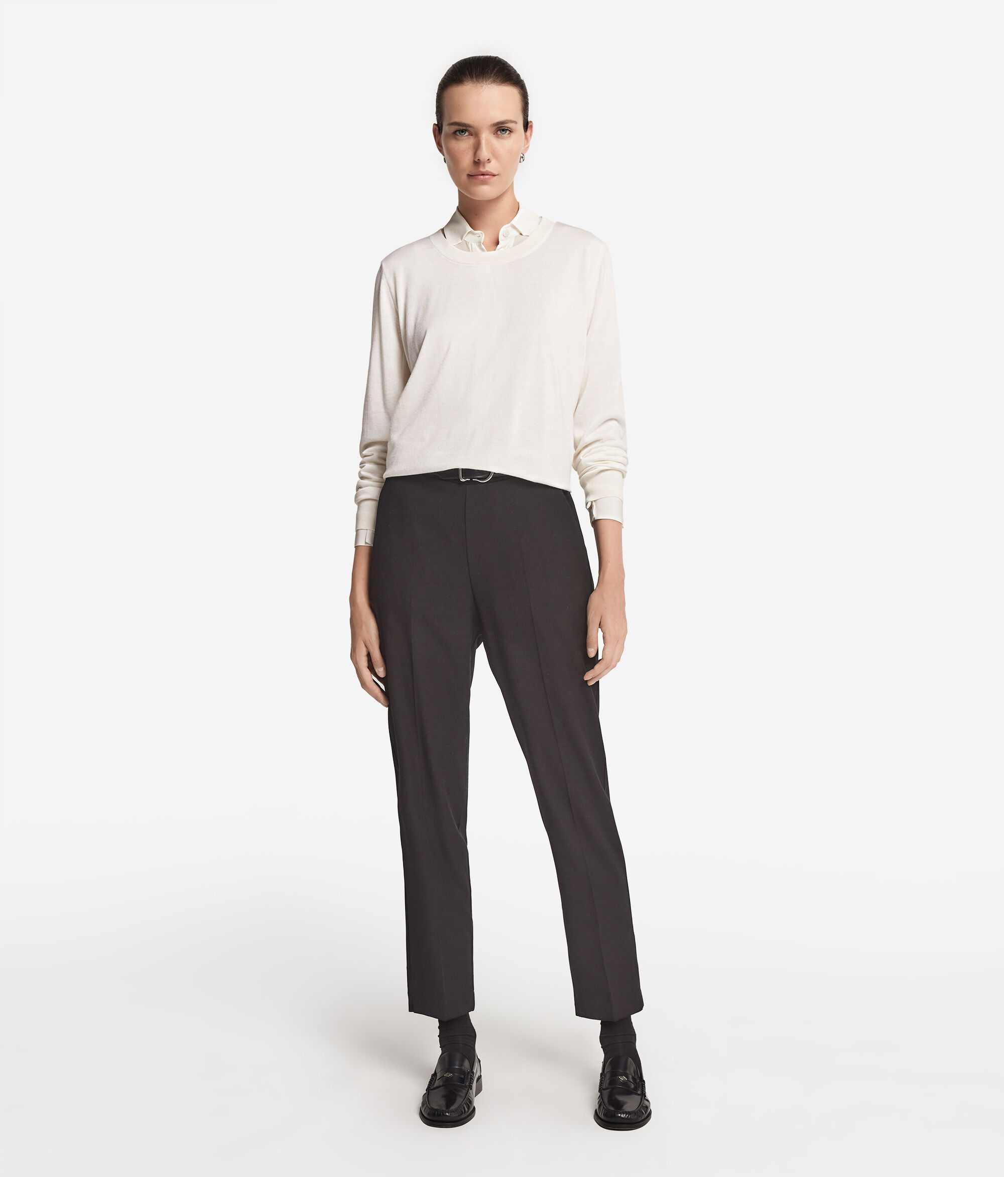 Maglia Girocollo in Cashmere Ultrafine