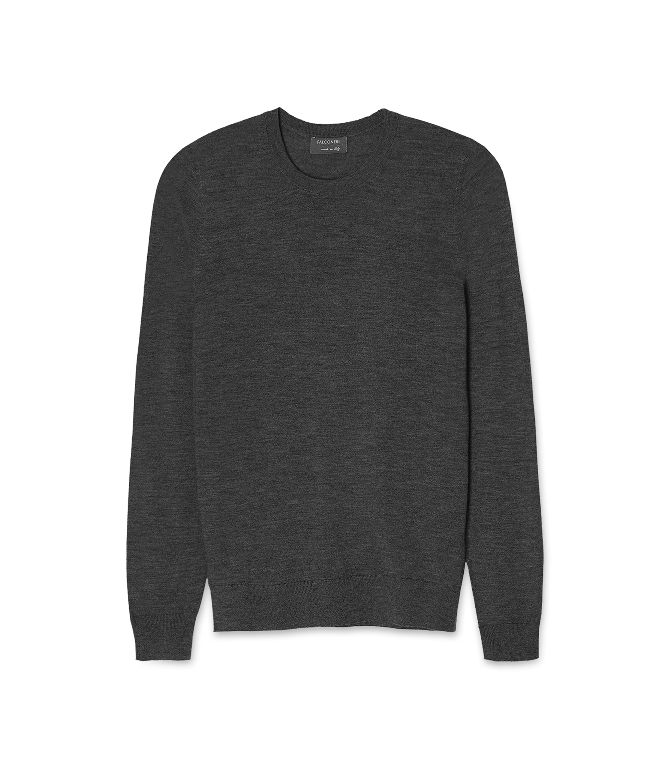 Round-Neck Ultrafine Cashmere Jumper