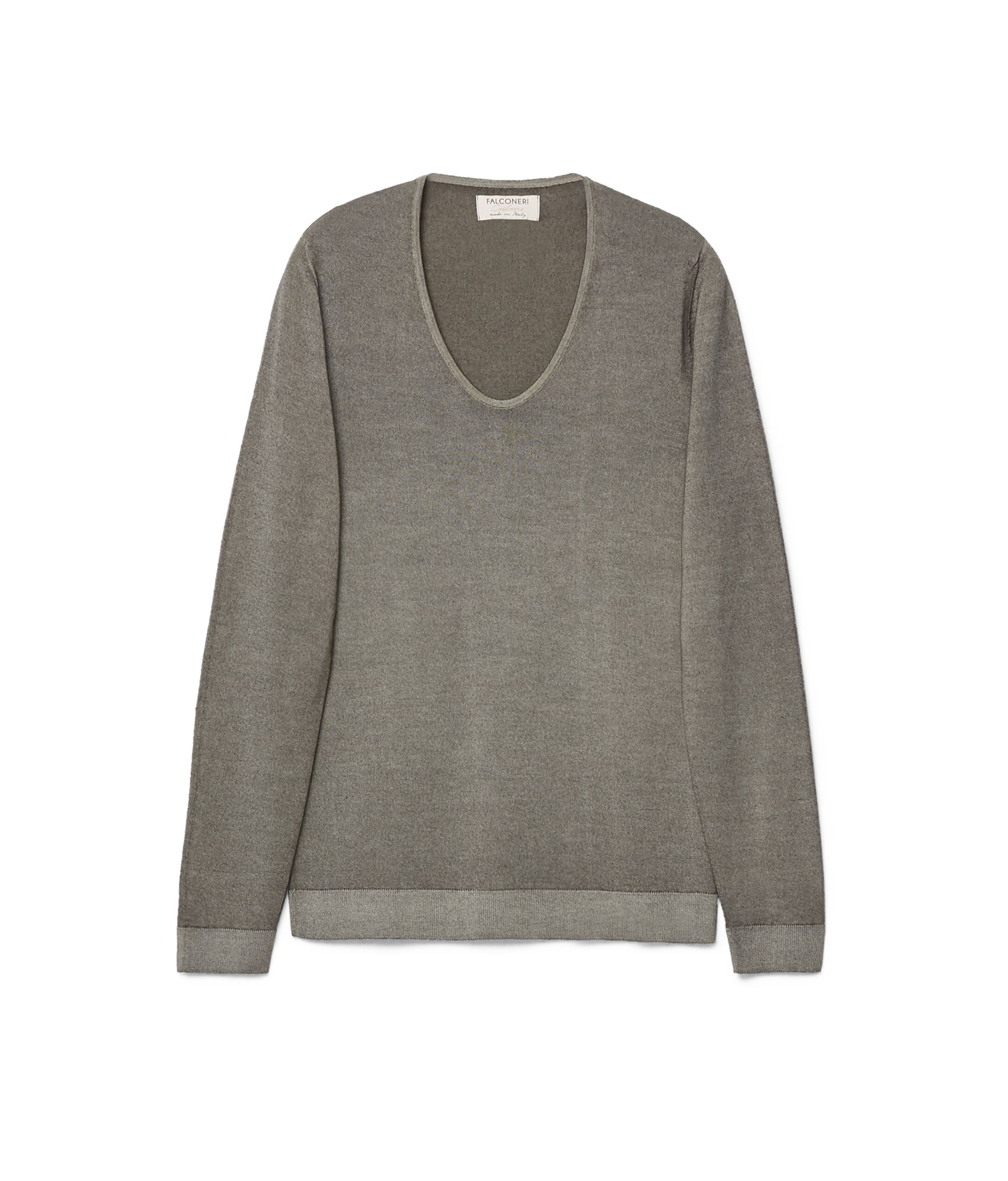 Ultrafine V-neck Cashmere Sweater