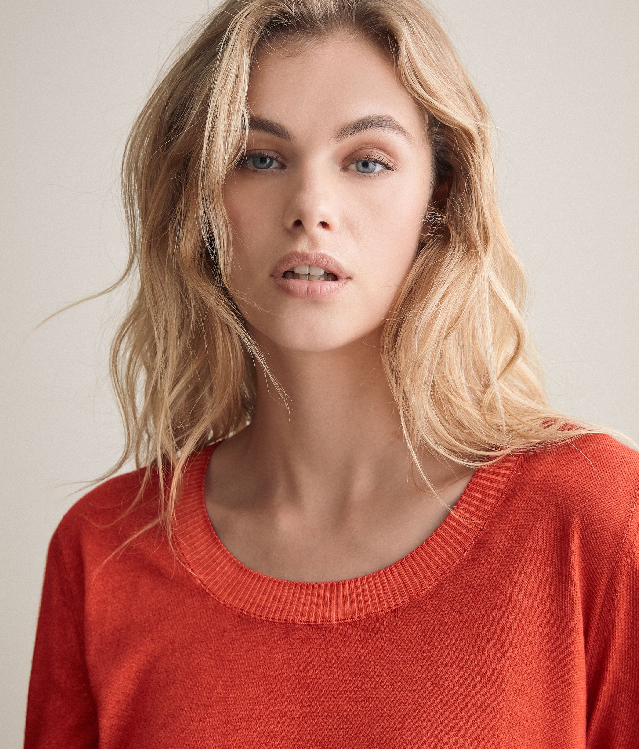Maglia Girocollo in Cashmere Ultrafine