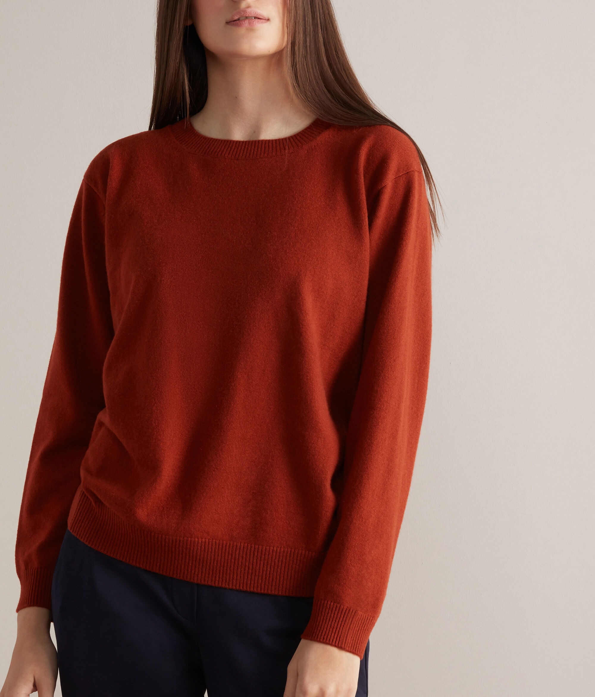 Maglia Scollo Barchetta in Cashmere Ultrasoft