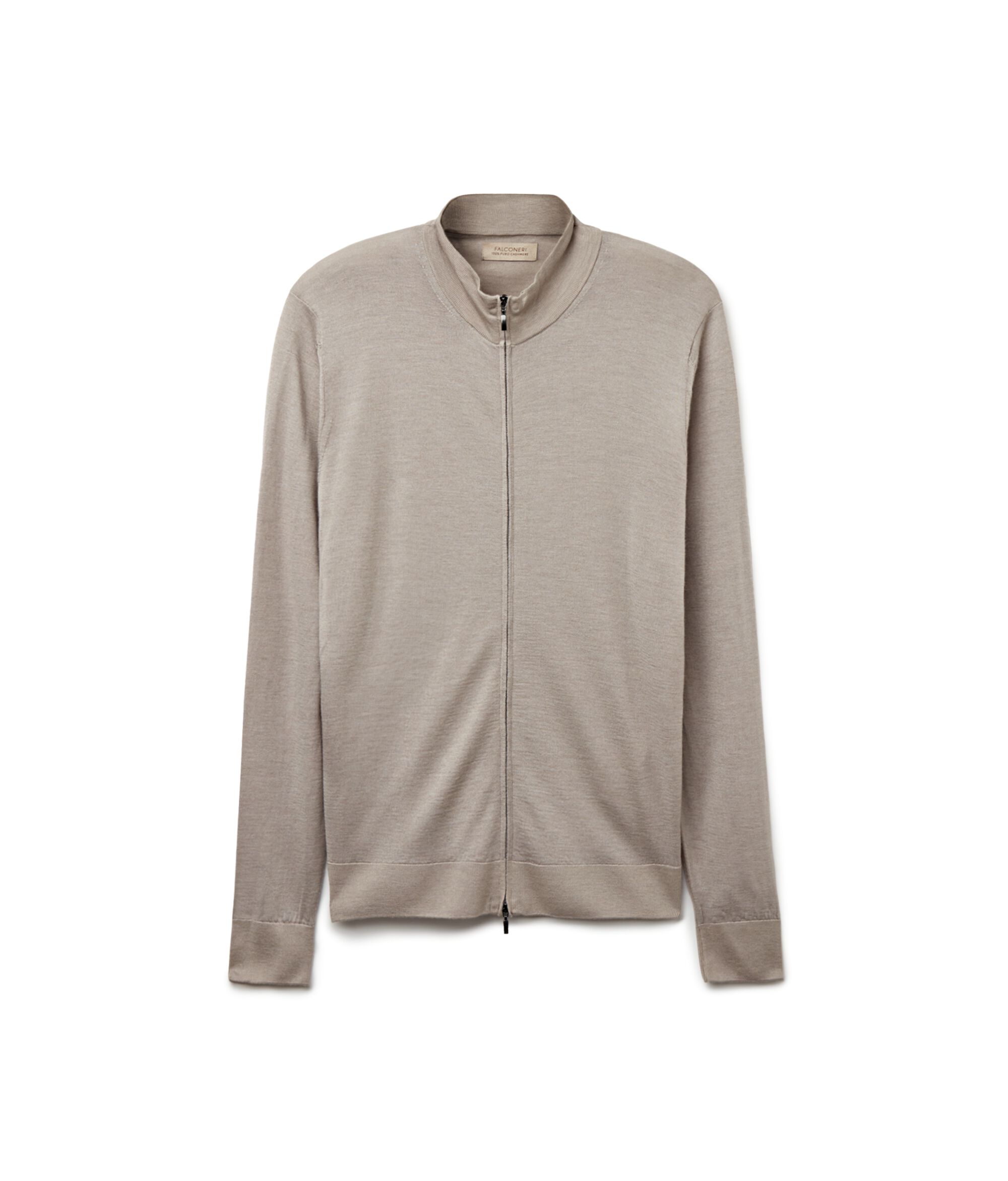 Cardigan Zip Cashmere Ultrafine