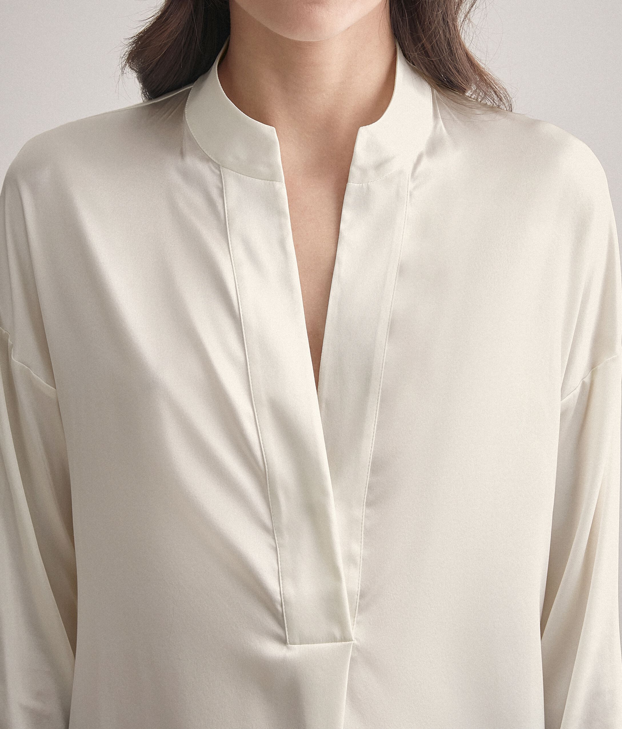 Camicia Collo Coreana