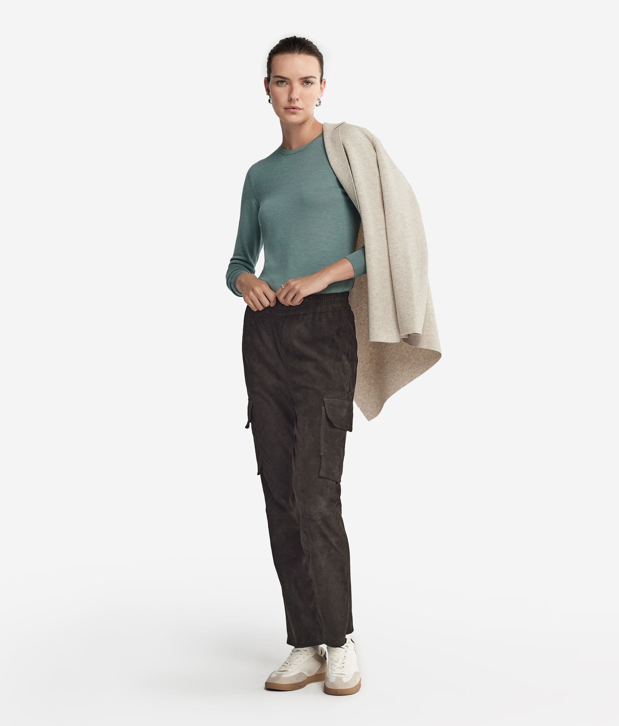 Maglia Girocollo in Cashmere Ultrafine