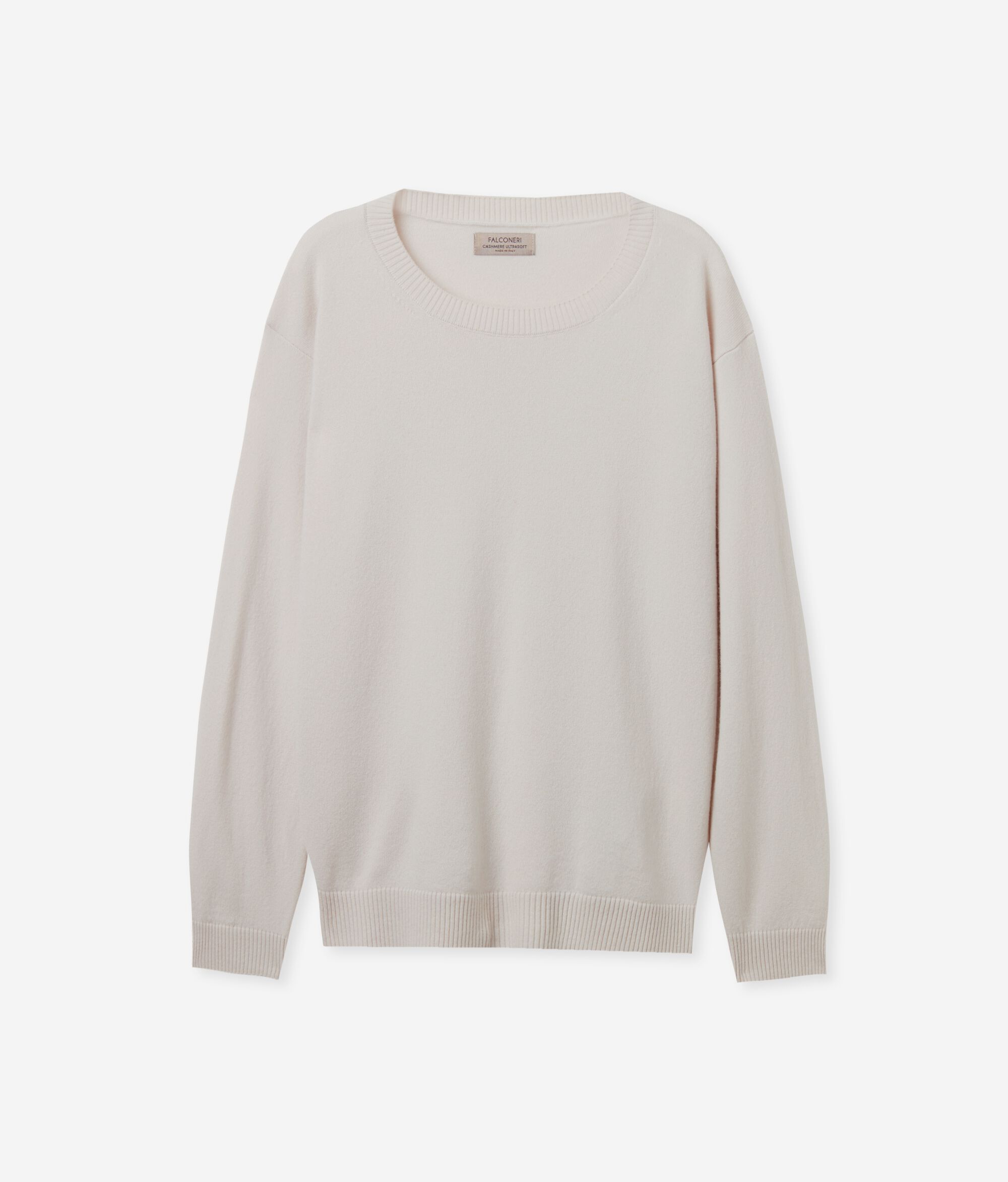 Sweter z dekoltem w łódkę z kaszmiru Ultrasoft