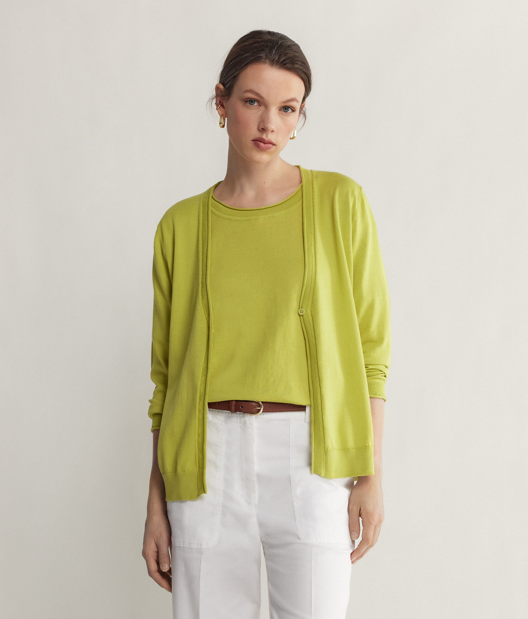 Cardigan a Maniche Lunghe