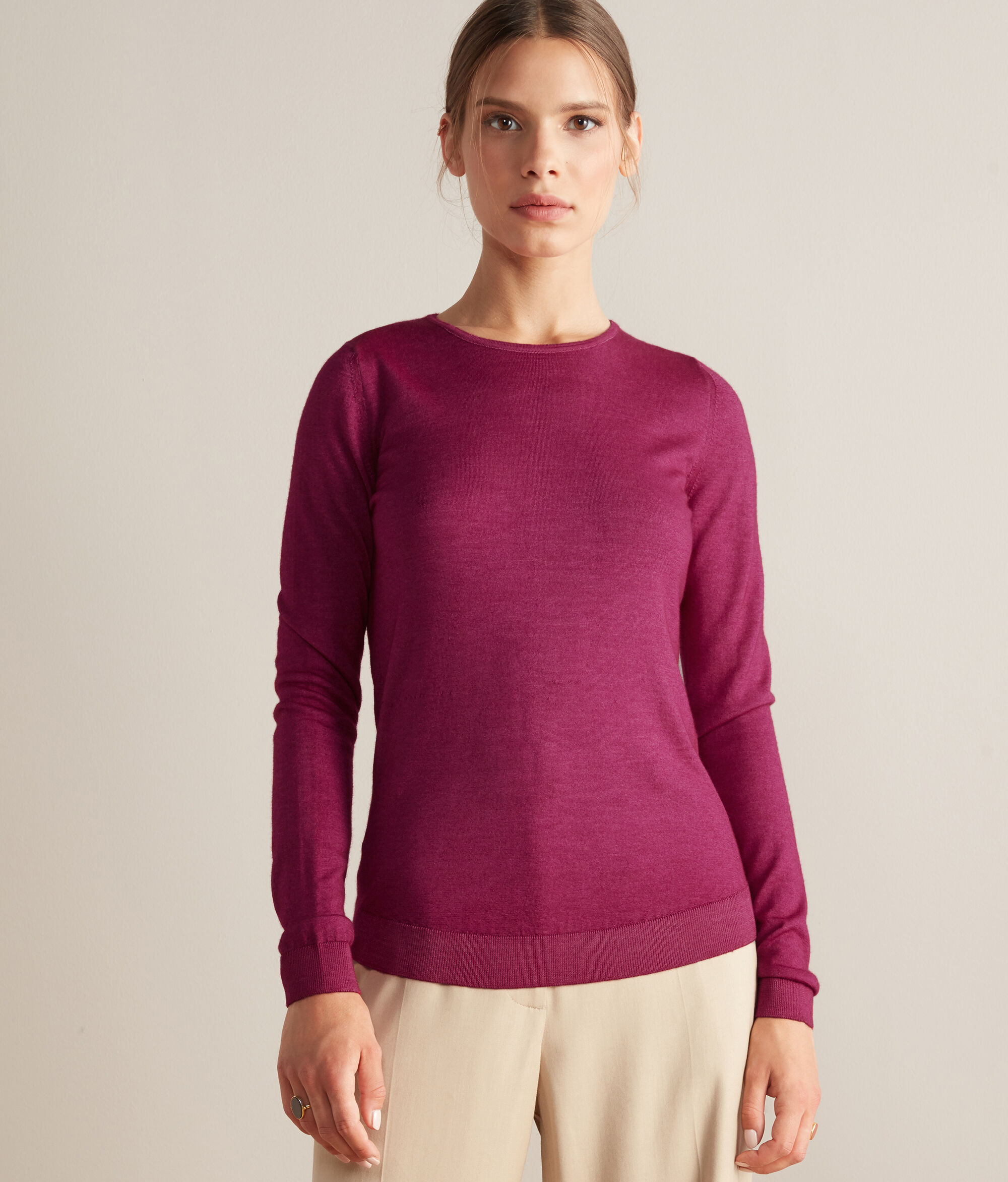 Ultralight Cashmere Crewneck-Jumper