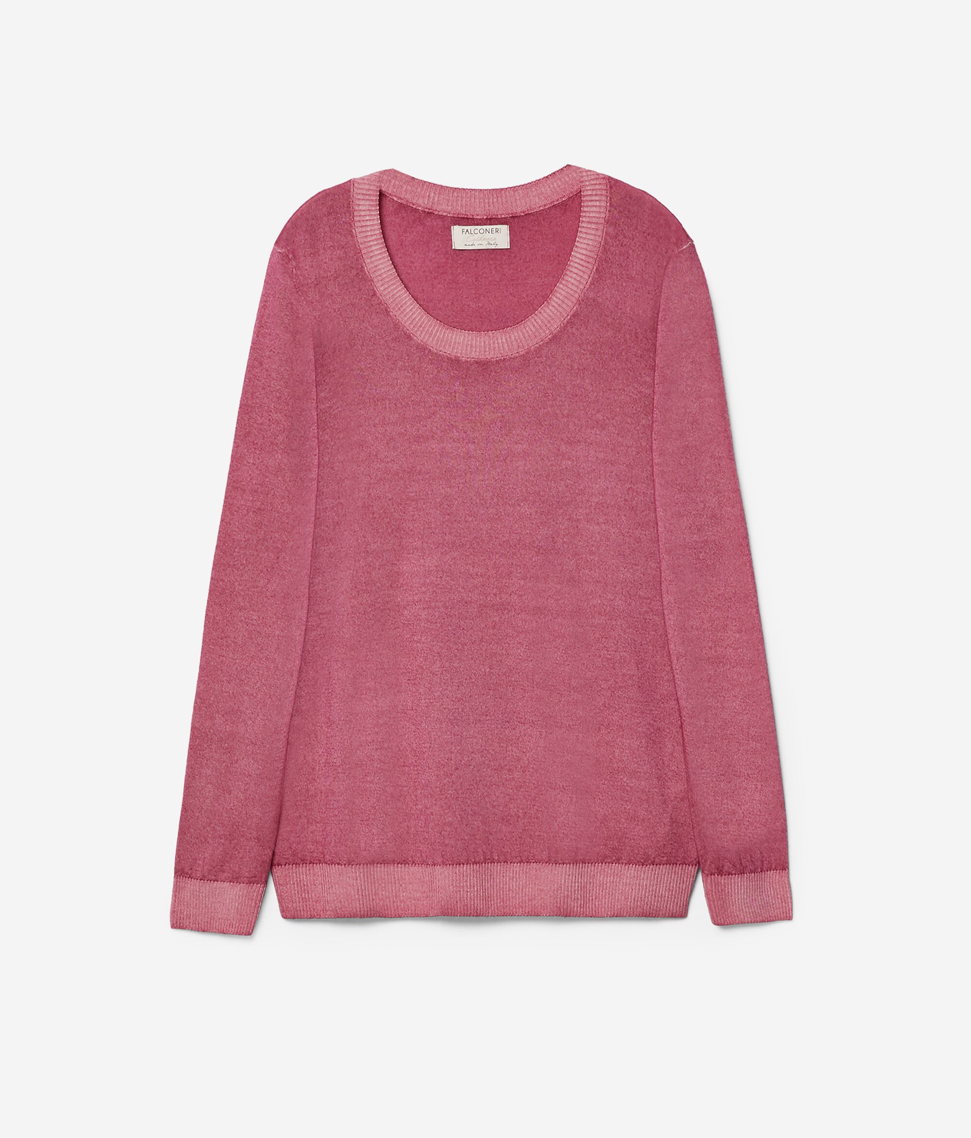 Maglia Girocollo in Cashmere Ultrafine