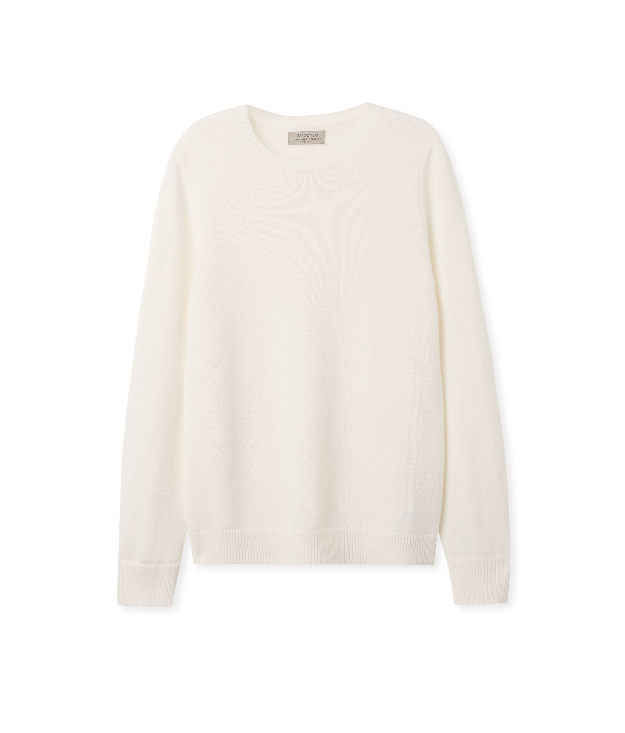 Pull à col rond en cachemire ultra-doux