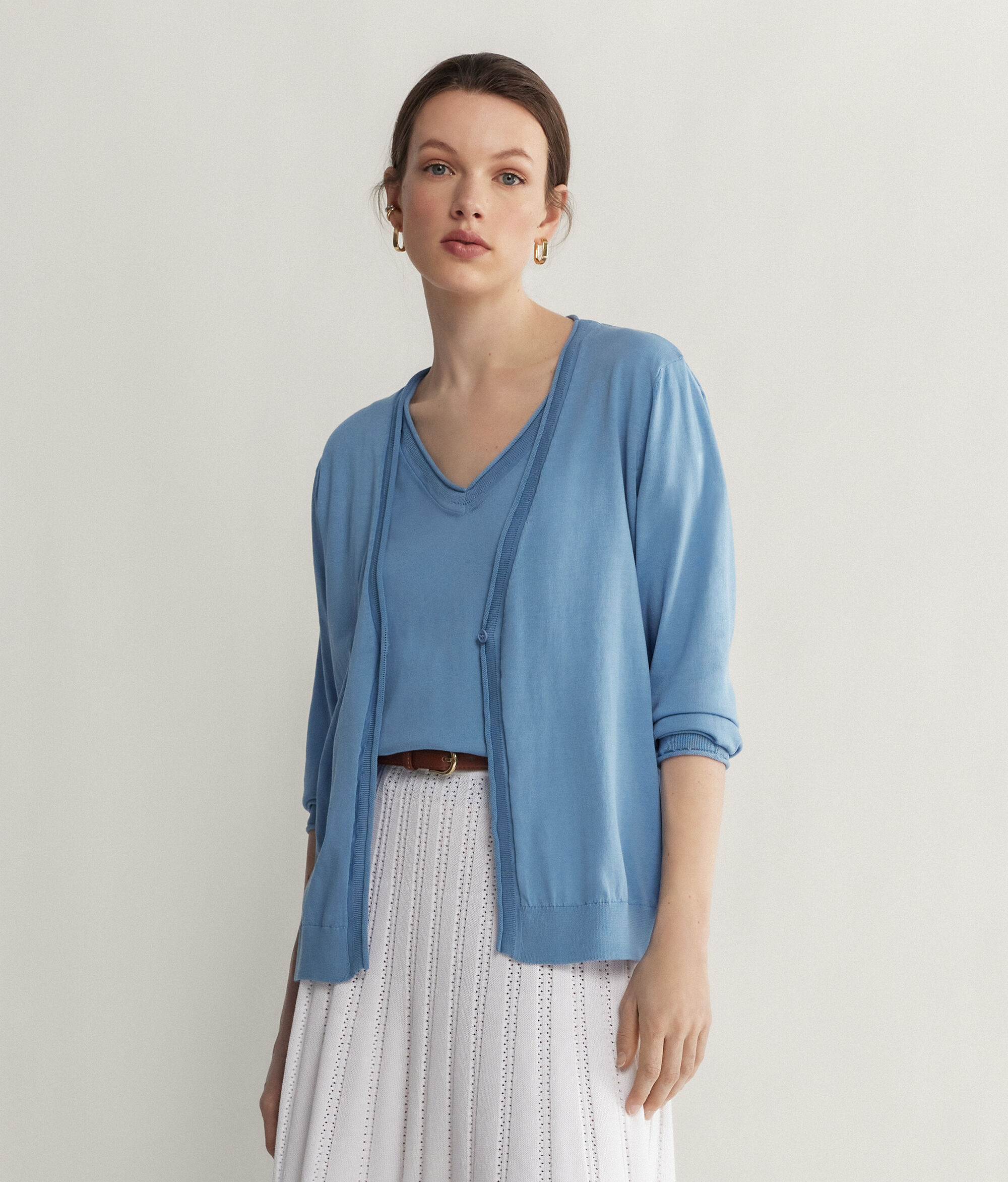 Cardigan a Maniche Lunghe