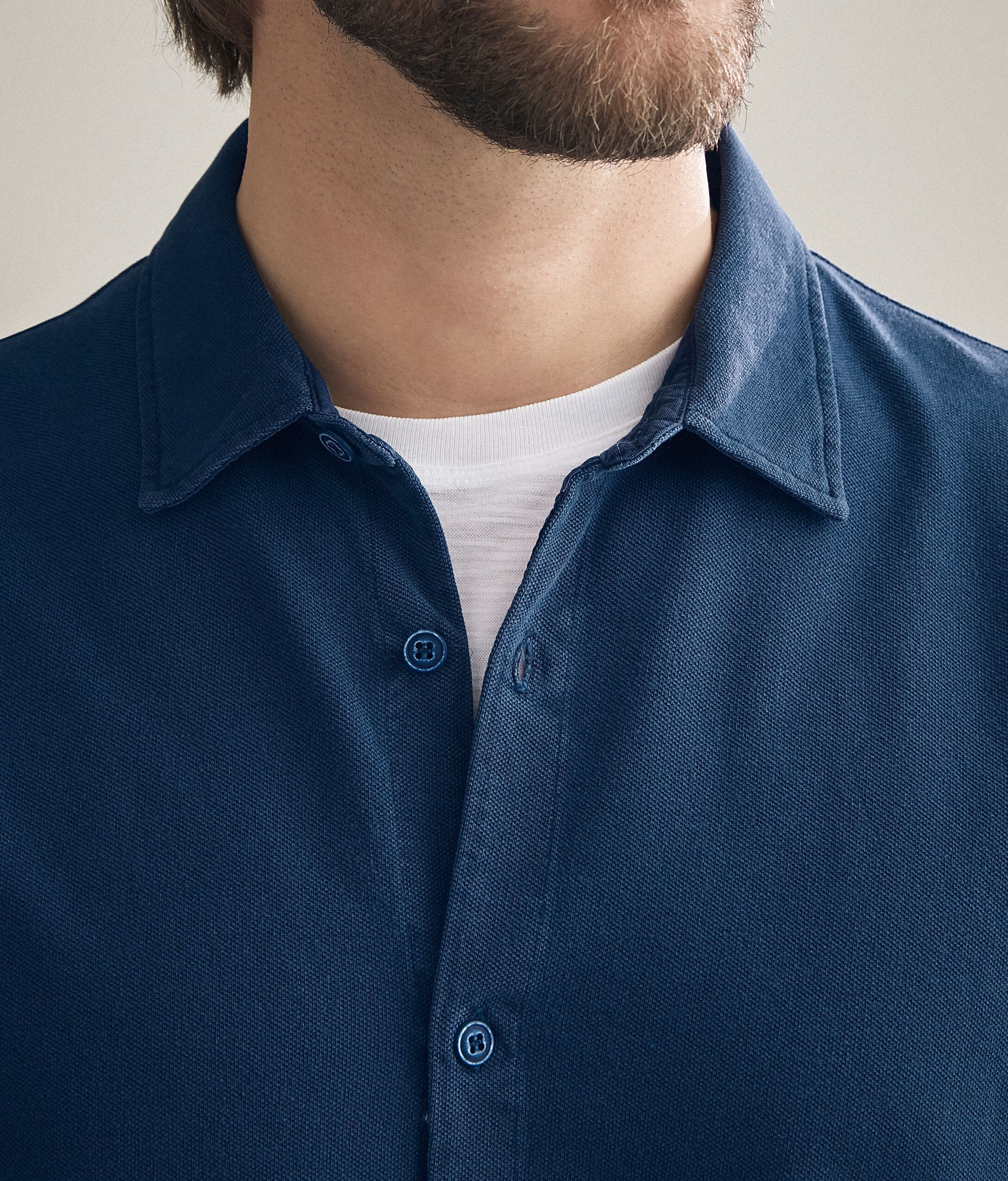 Maglia Camicia Piquet