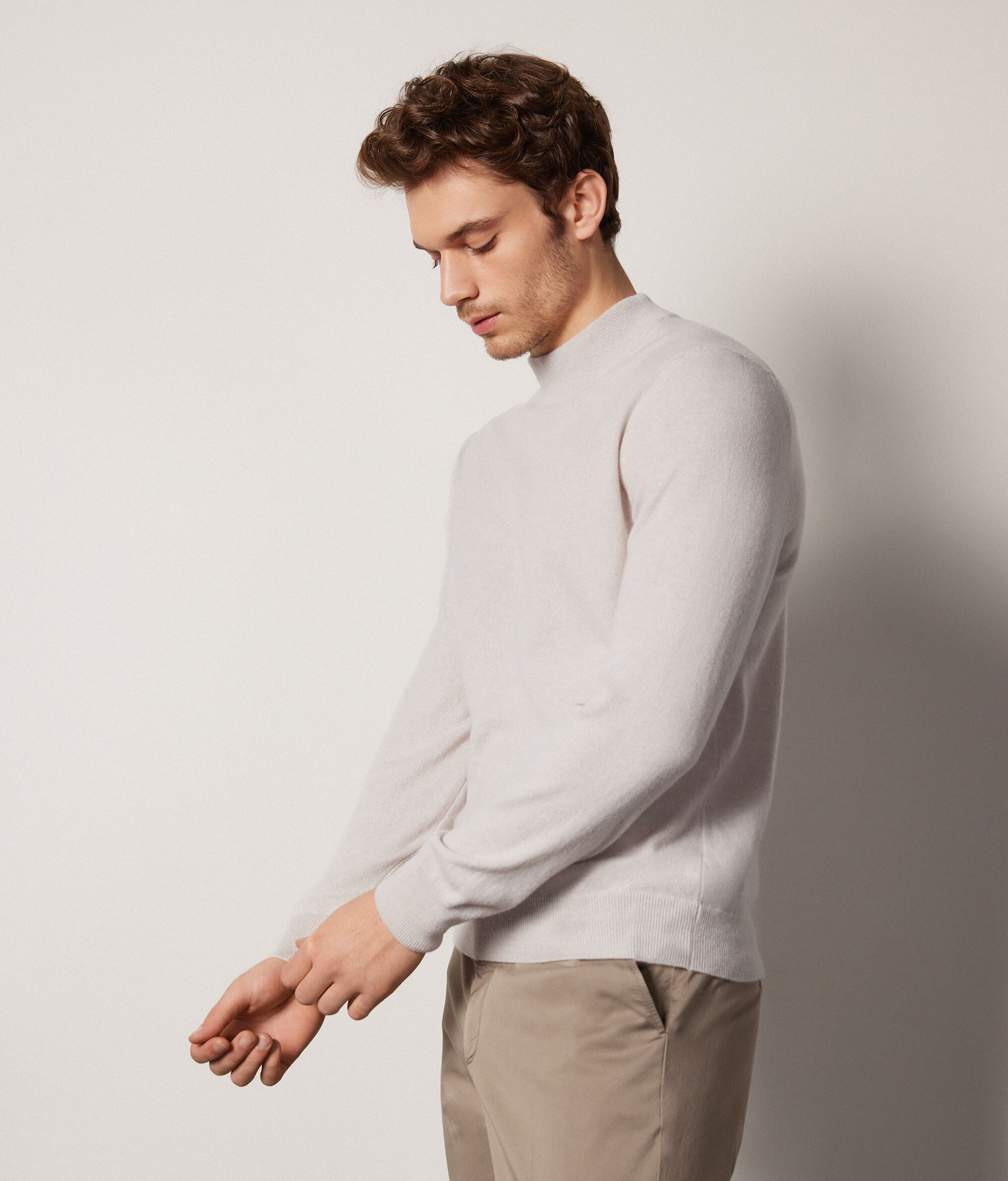 Maglia Lupetto in Cashmere Ultrasoft