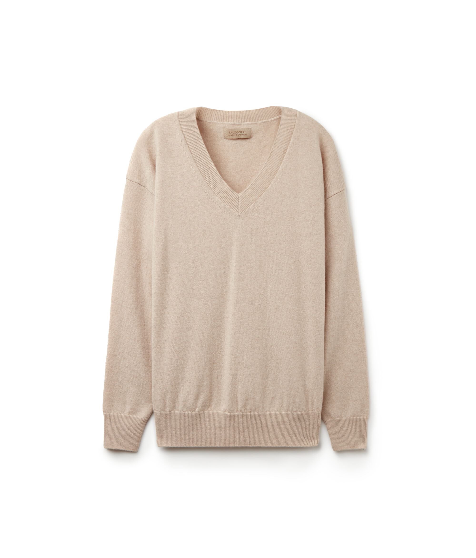 Maglia con Scollo a V in Cashmere Ultrasoft