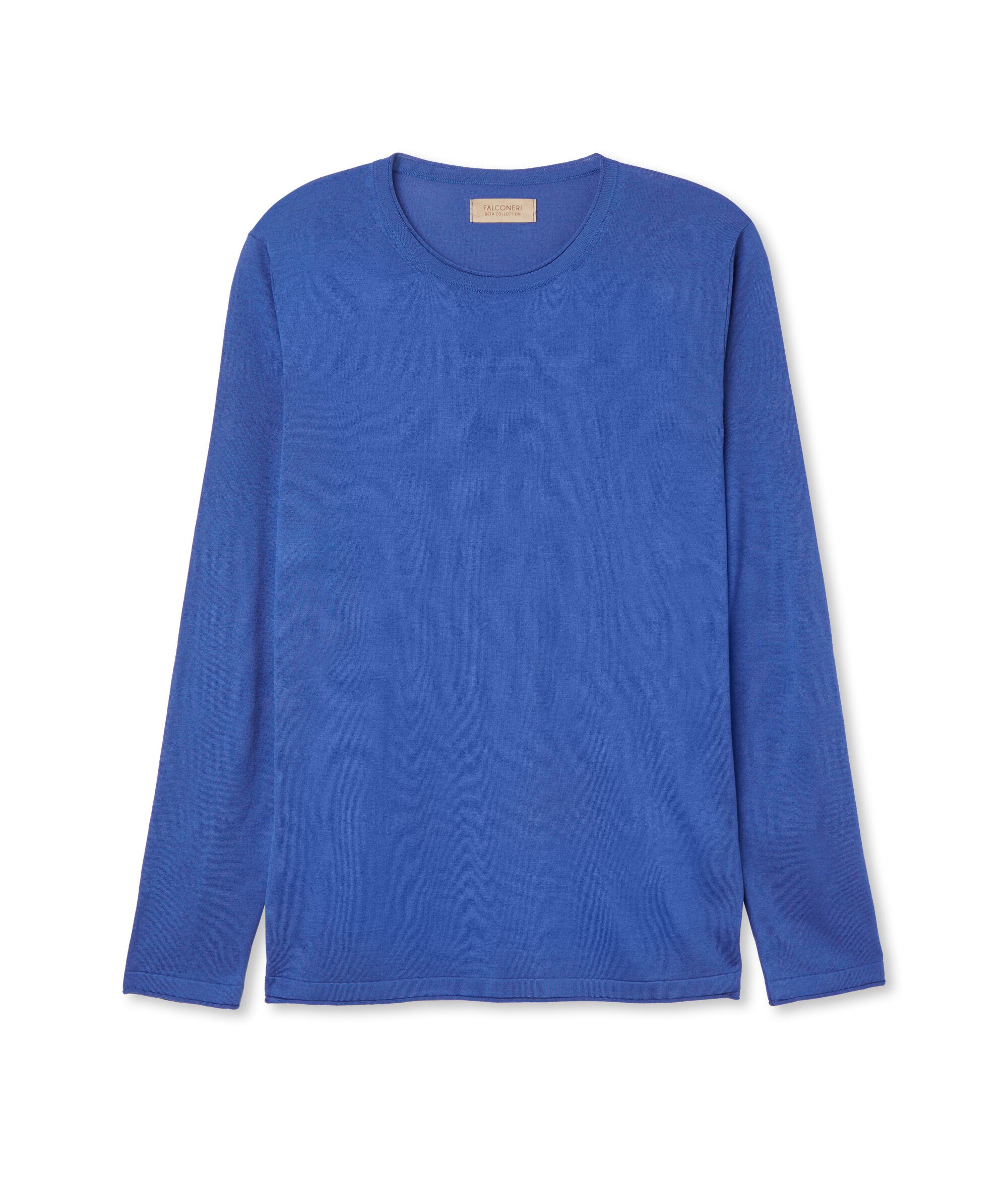 Maglia Girocollo in Seta e Cotone