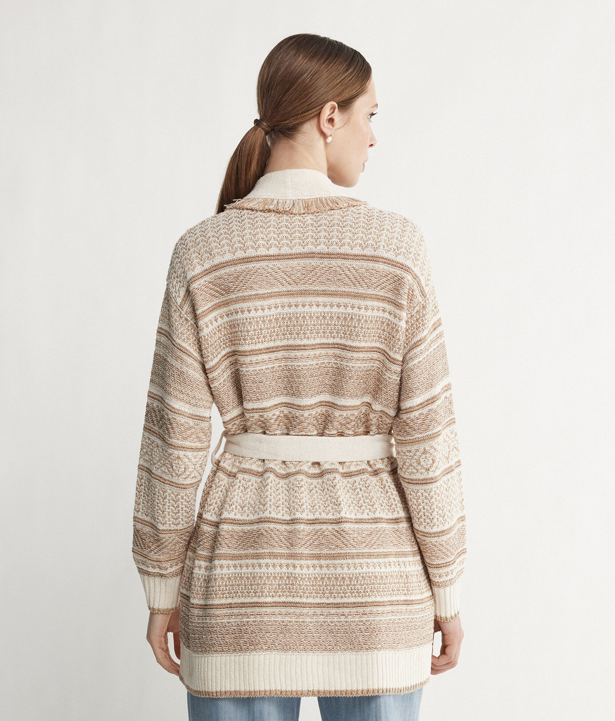 Jacquard Kimono
