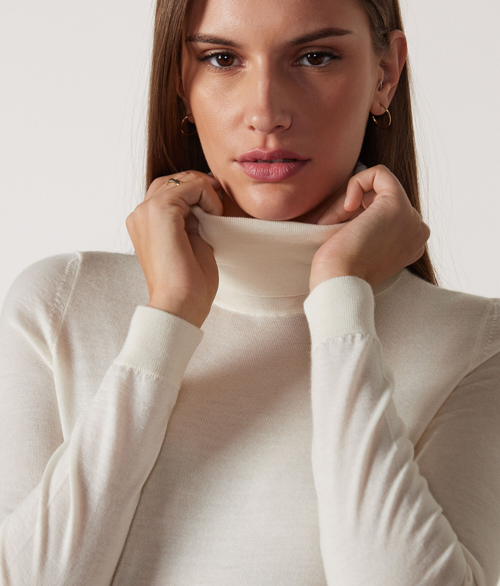 Rollkragenpullover aus Kaschmir Ultrafine