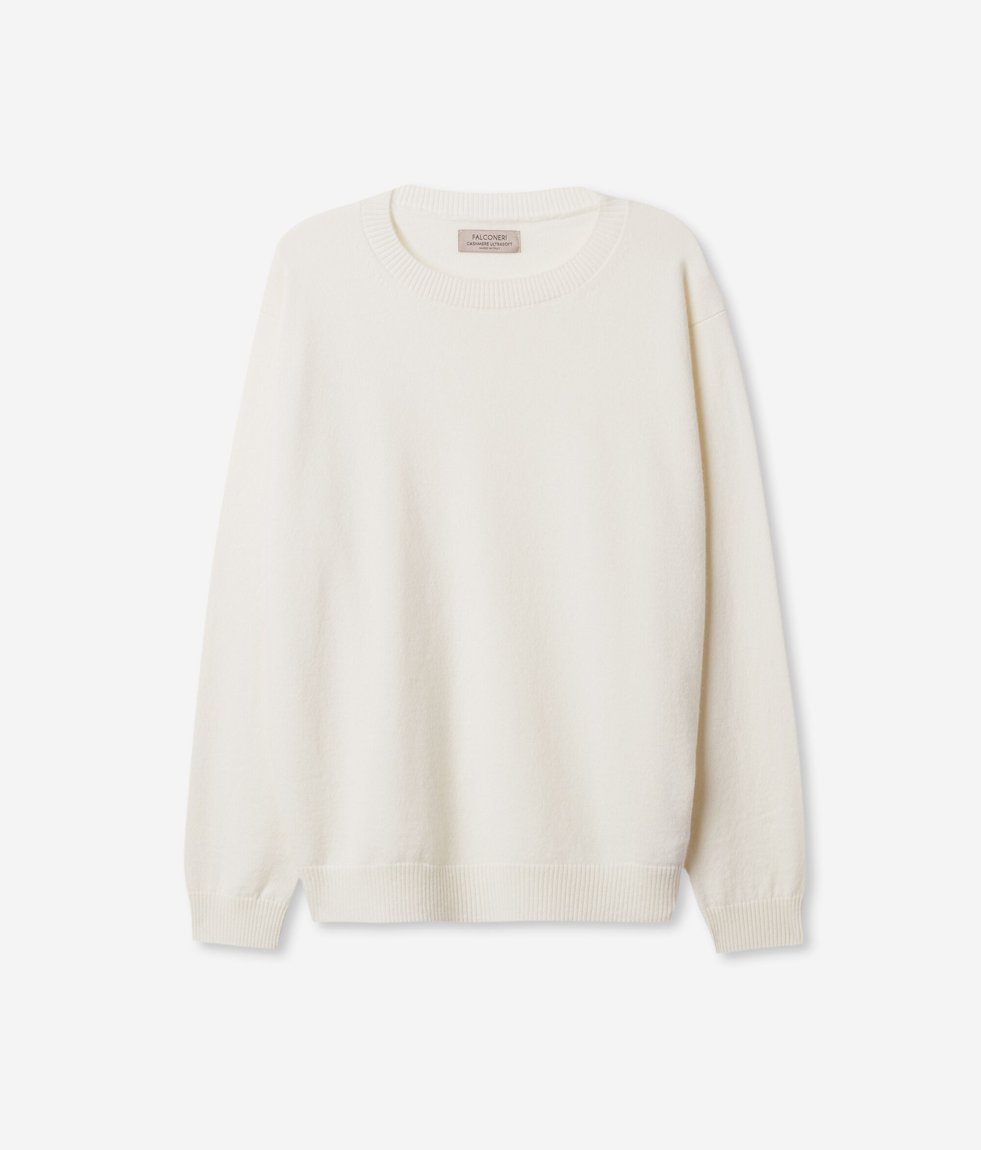 Pullover mit U-Boot-Ausschnitt aus Kaschmir Ultrasoft