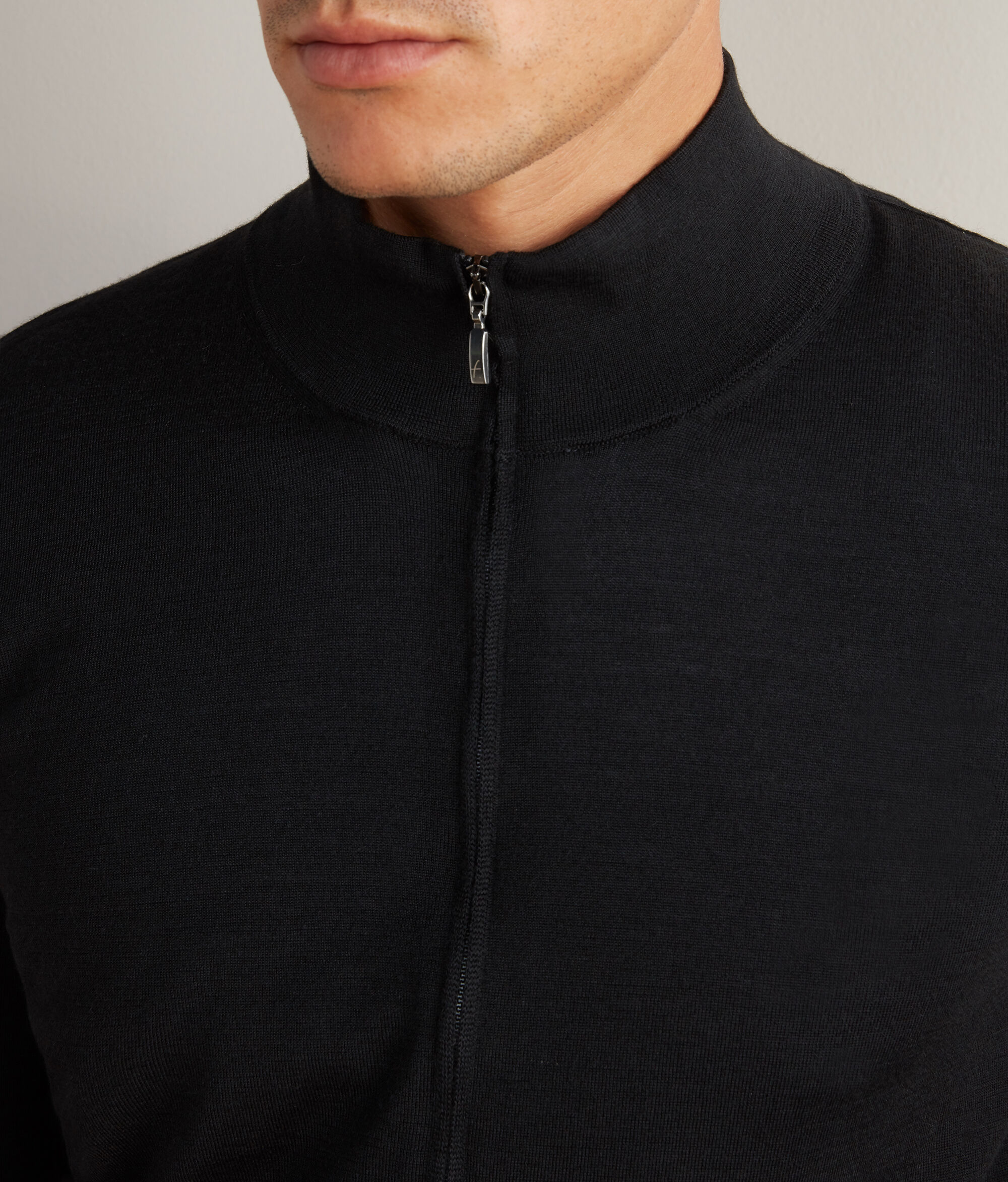 Càrdigan amb cremallera de Cashmere Ultrafine