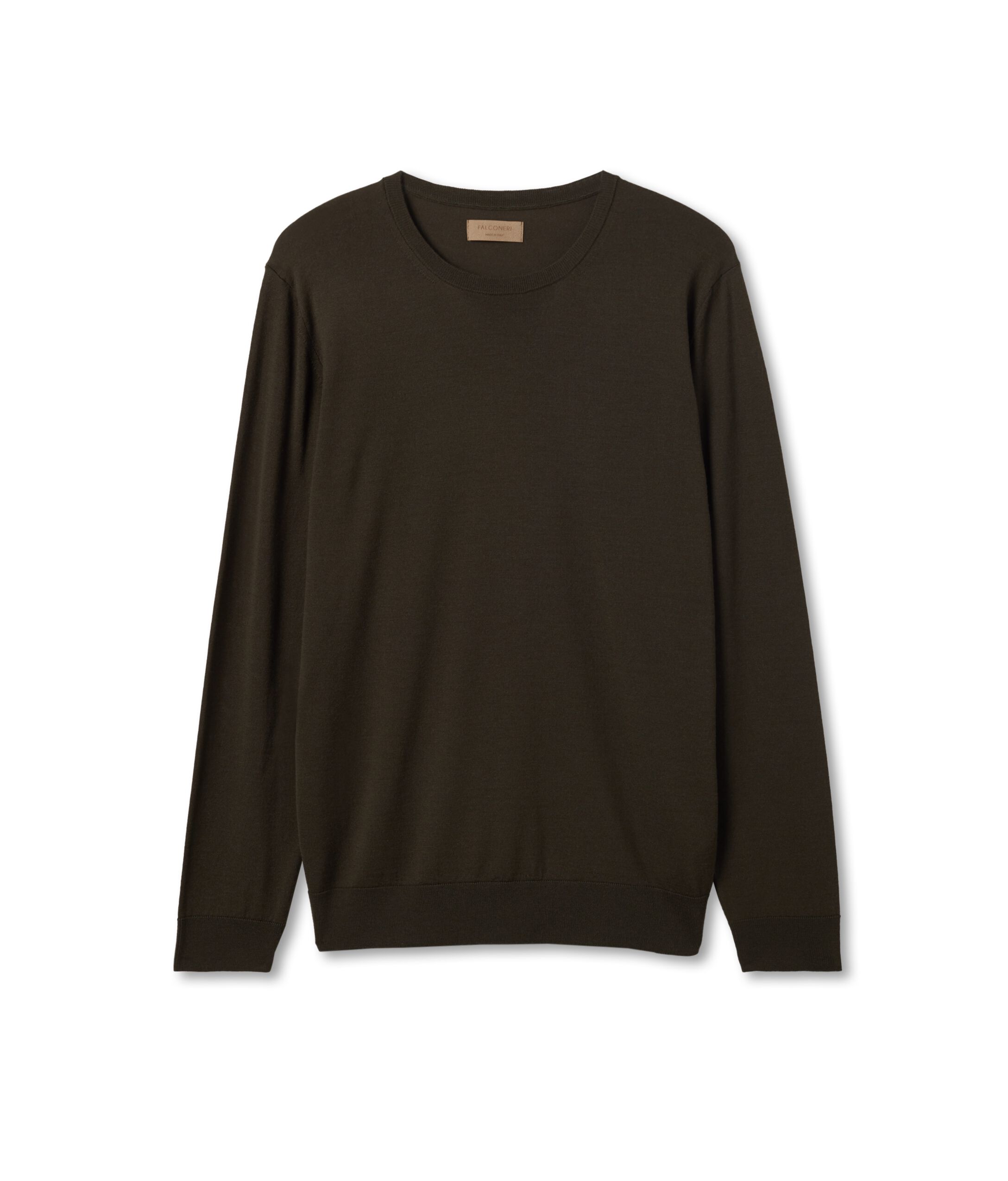 Round Neck Merino Wool Jumper