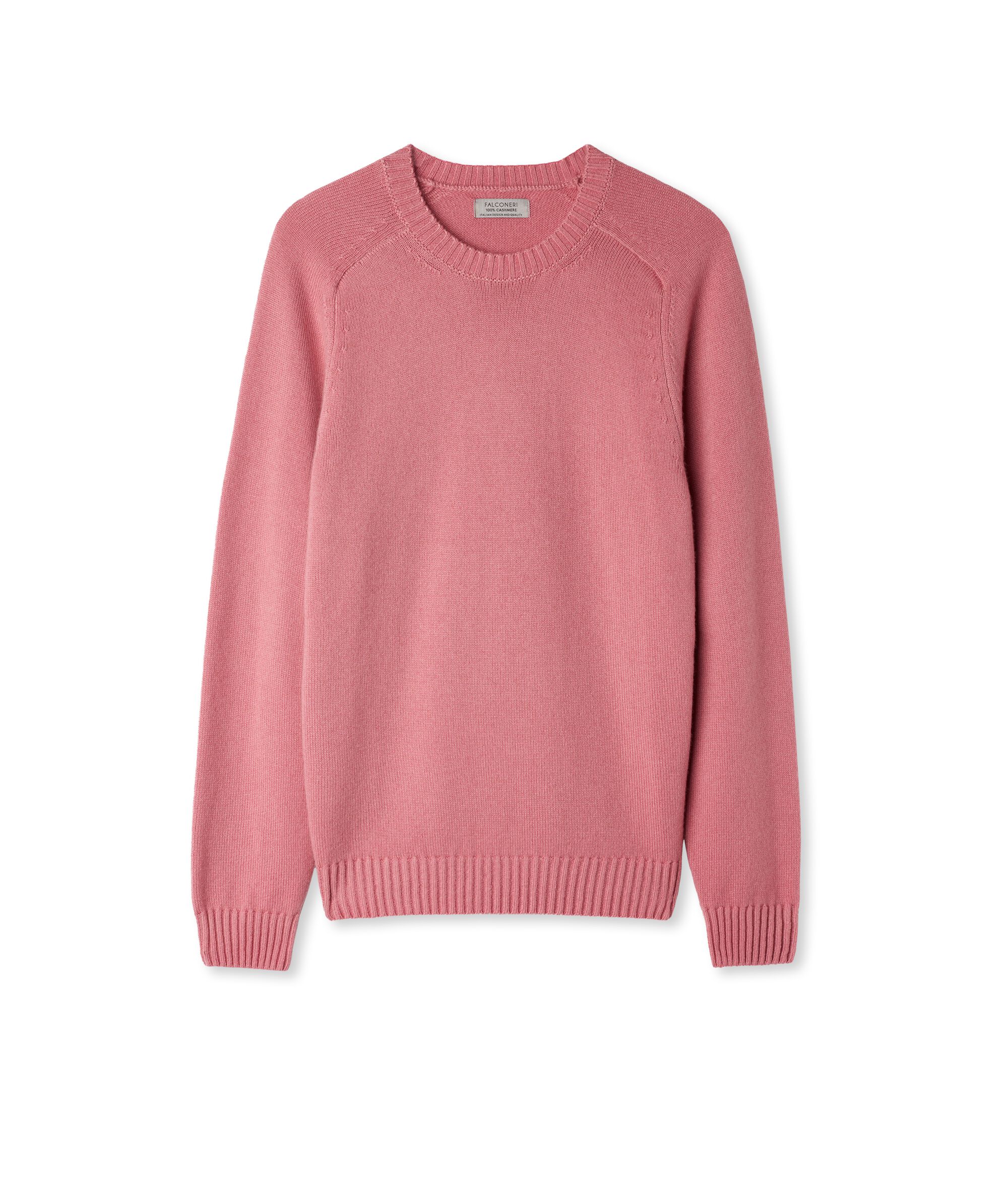 Джемпер из ультрамягкого кашемира Colore Rosa Antico Tinto Capo