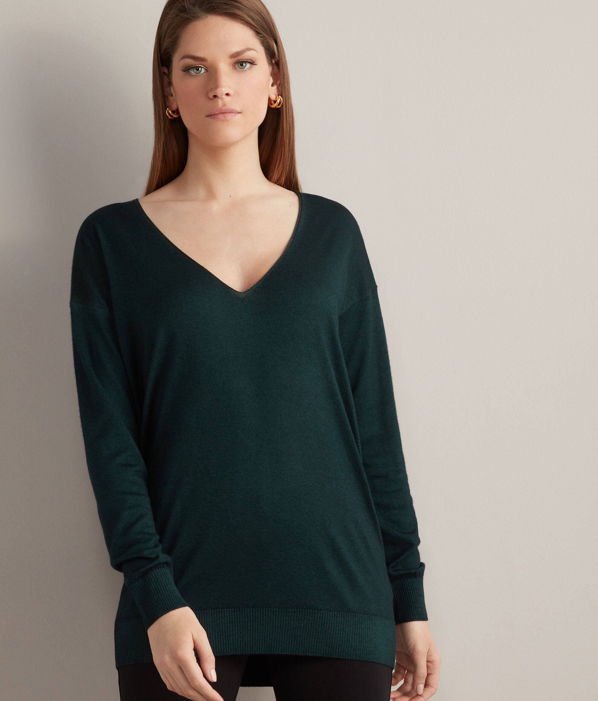 Maximaglia Scollo V in Cashmere Ultrafine