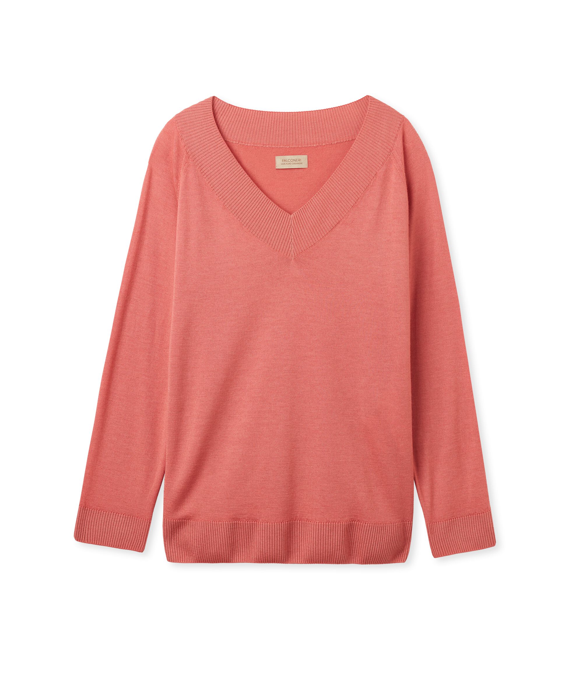 Maglia Scollo V in Cashmere Ultrafine