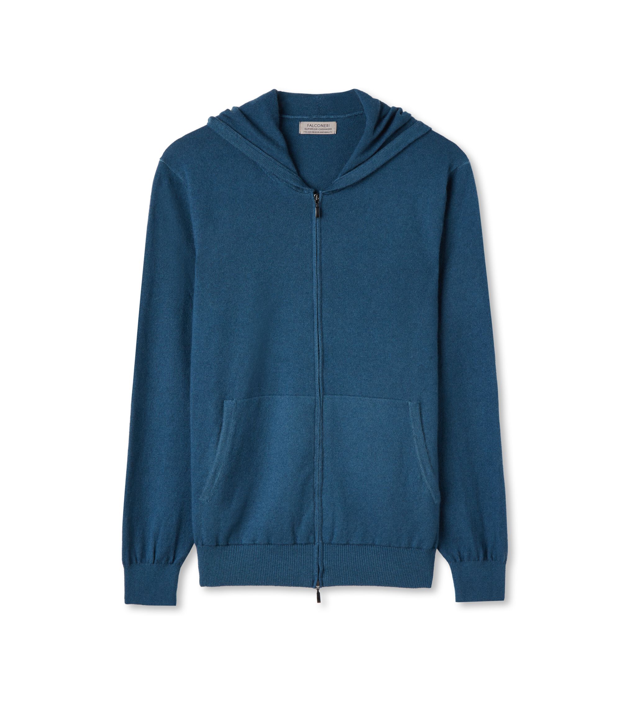Felpa Full Zip in Cashmere Ultrasoft