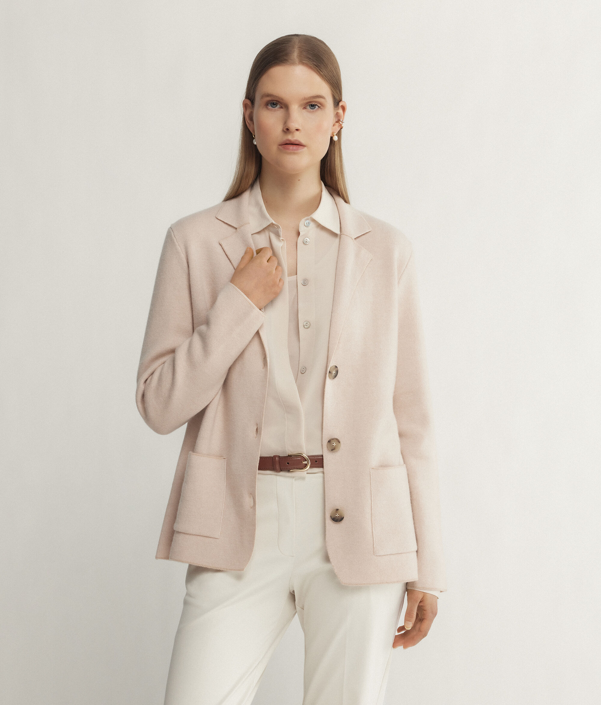 Giacca Tweed in Lana