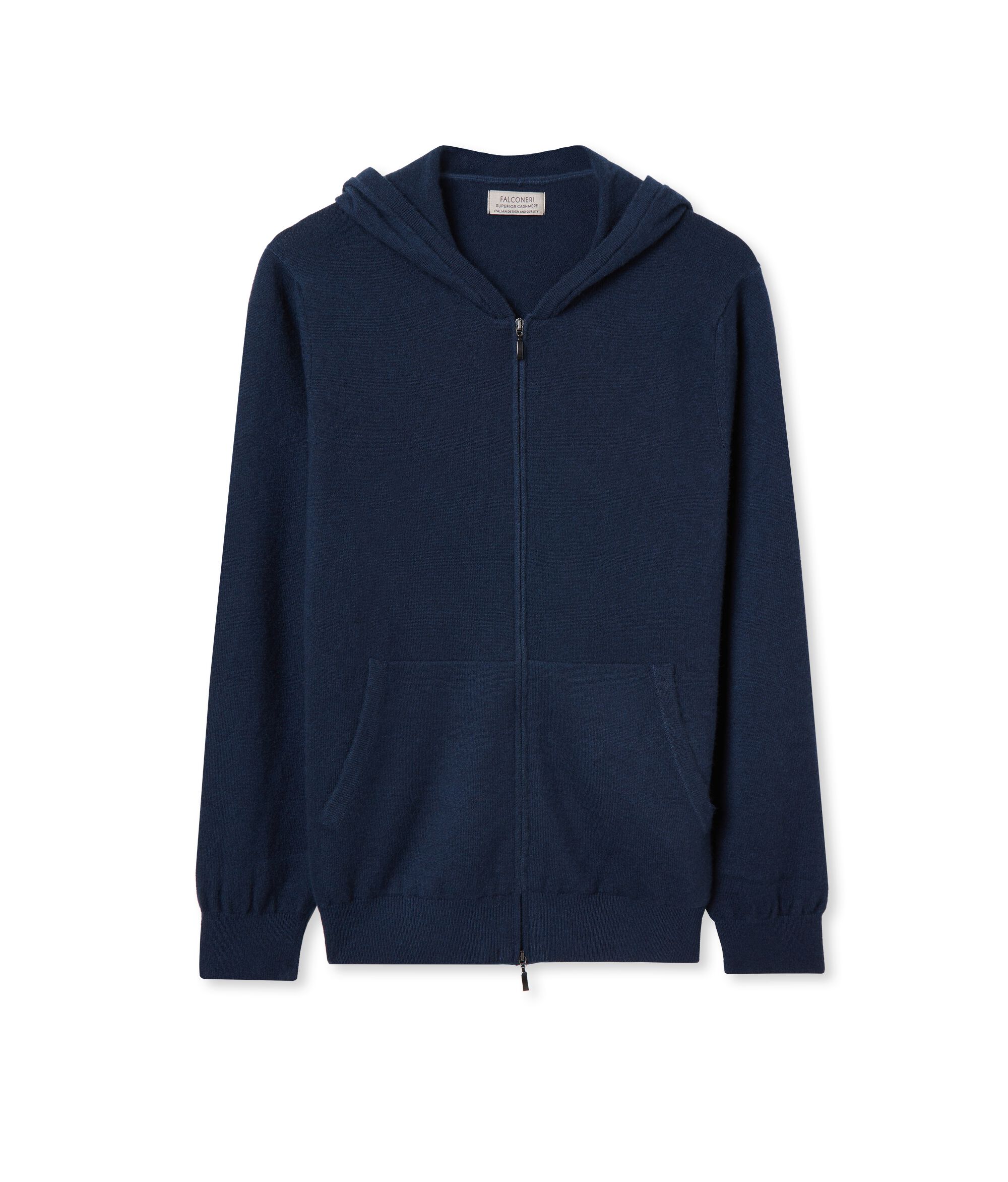 Felpa Full Zip in Cashmere Ultrasoft