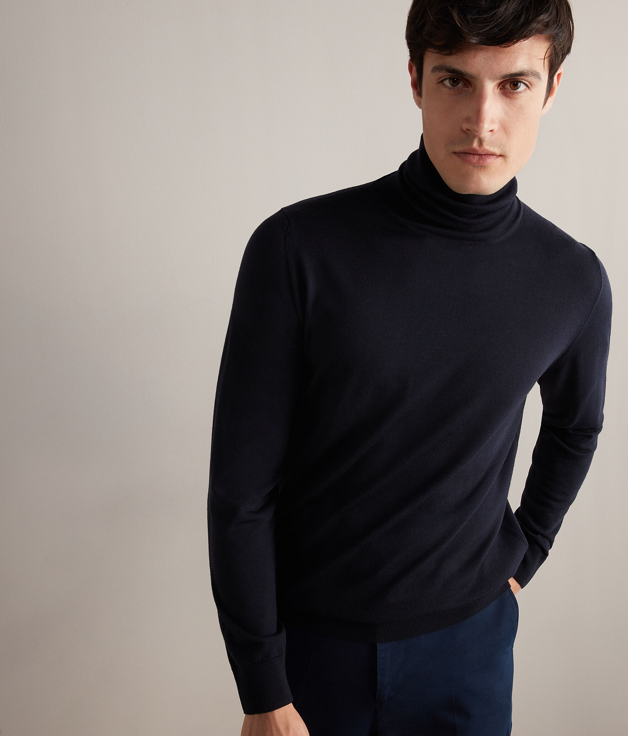 Maglia Dolcevita Lana