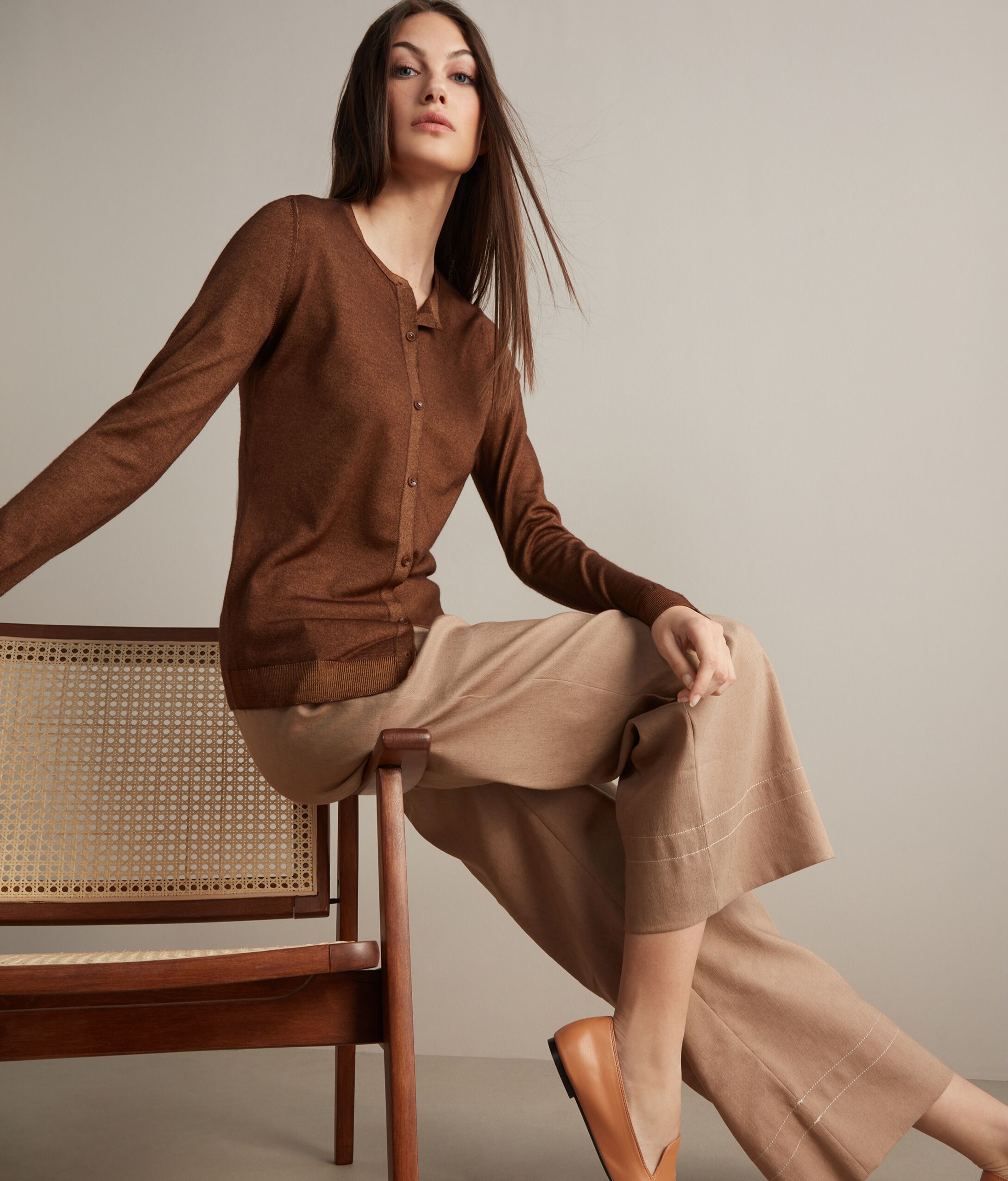 Gilet en cachemire ultra-léger