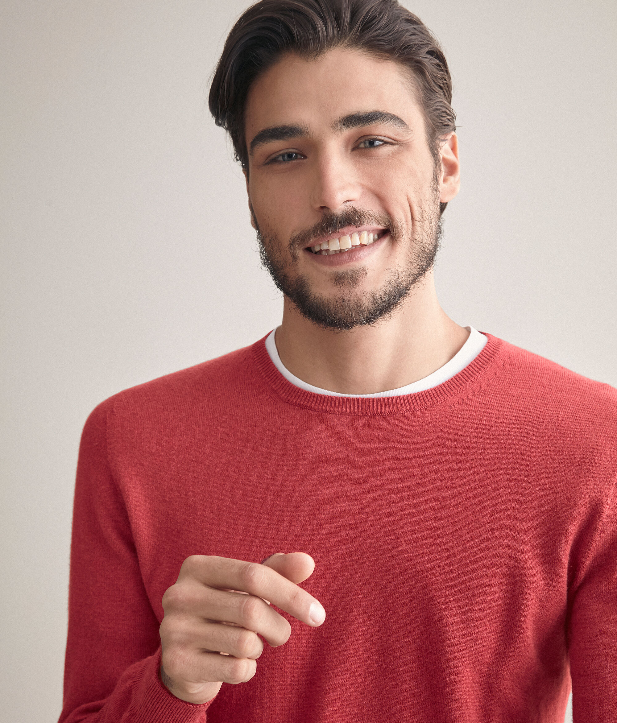 Maglia Girocollo in Cashmere Ultrasoft Uomo