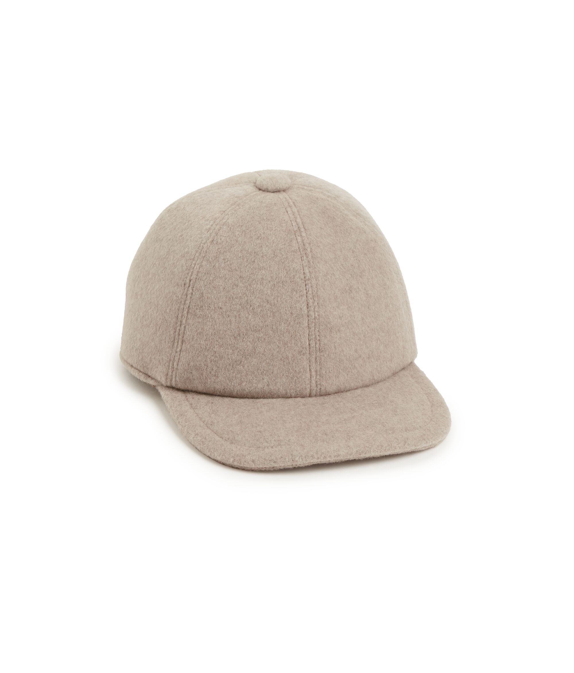 Cappello Baseball in Tessuto Cashmere