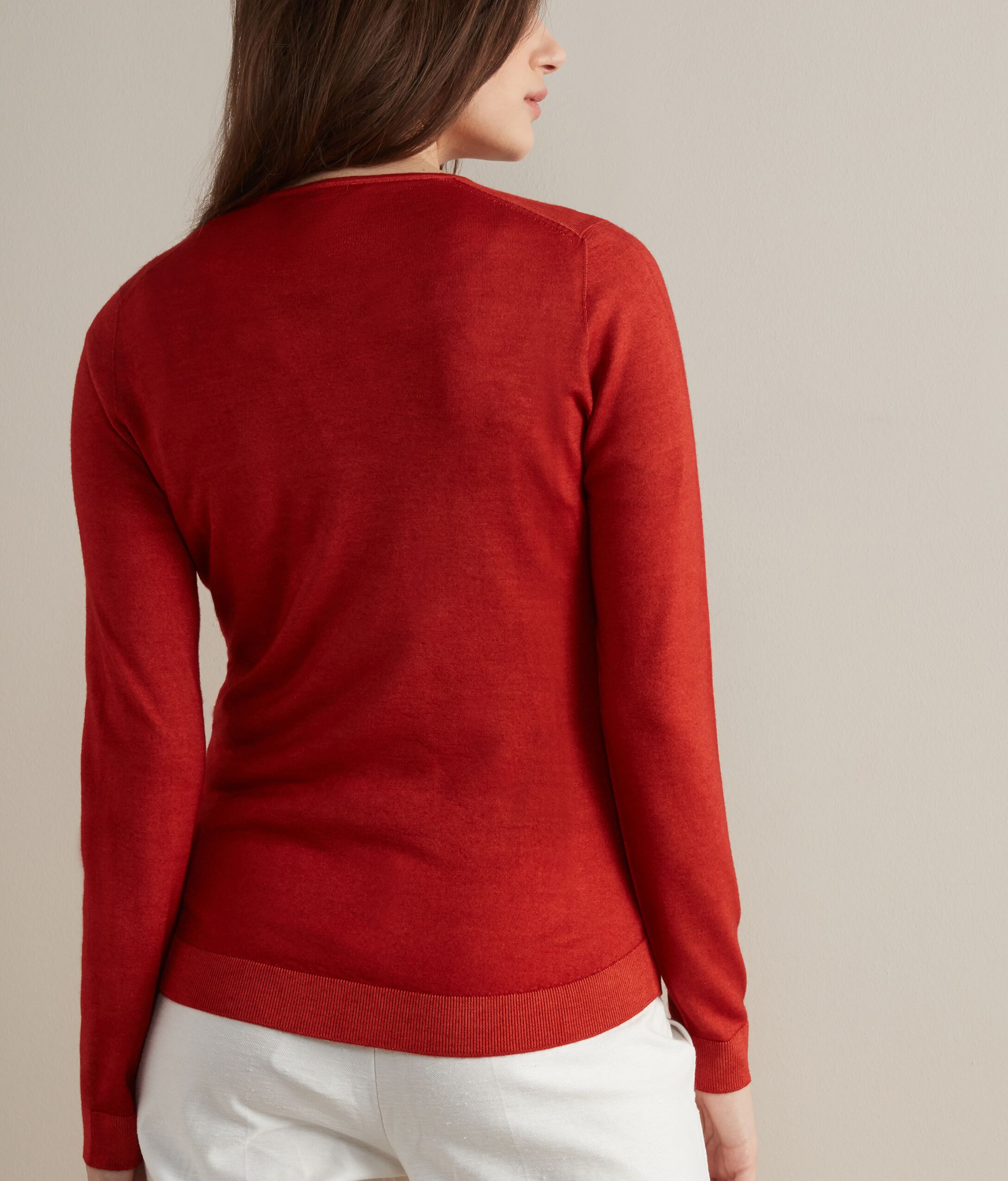 Maglia Girocollo in Cashmere Ultrafine