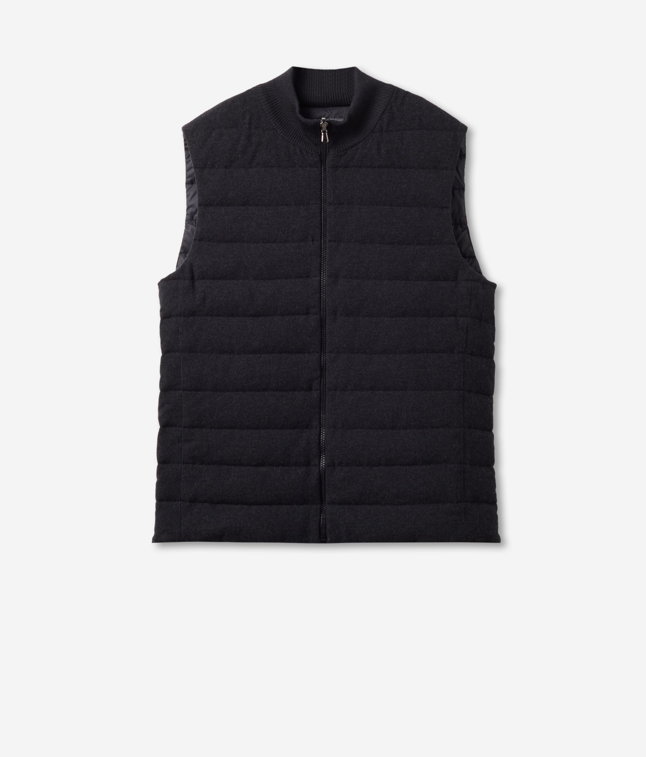 Down Gilet with Cashmere Lining