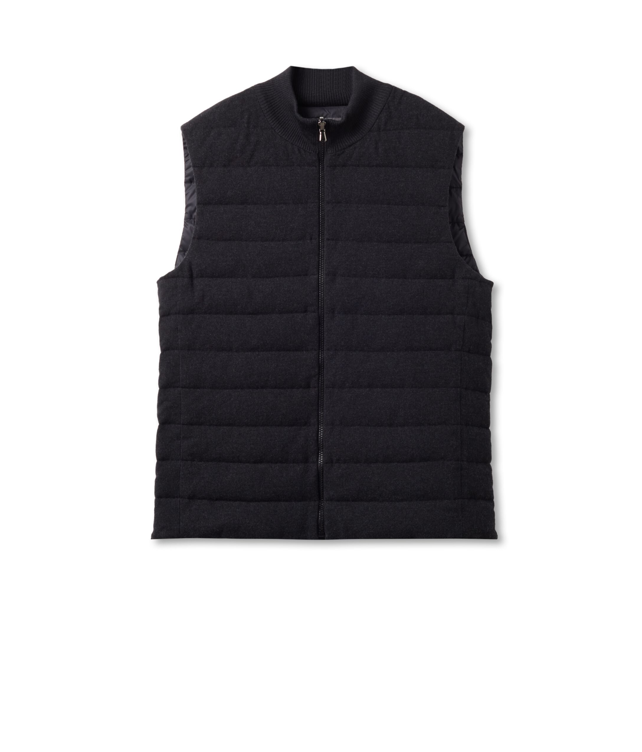 Down Gilet with Cashmere Lining