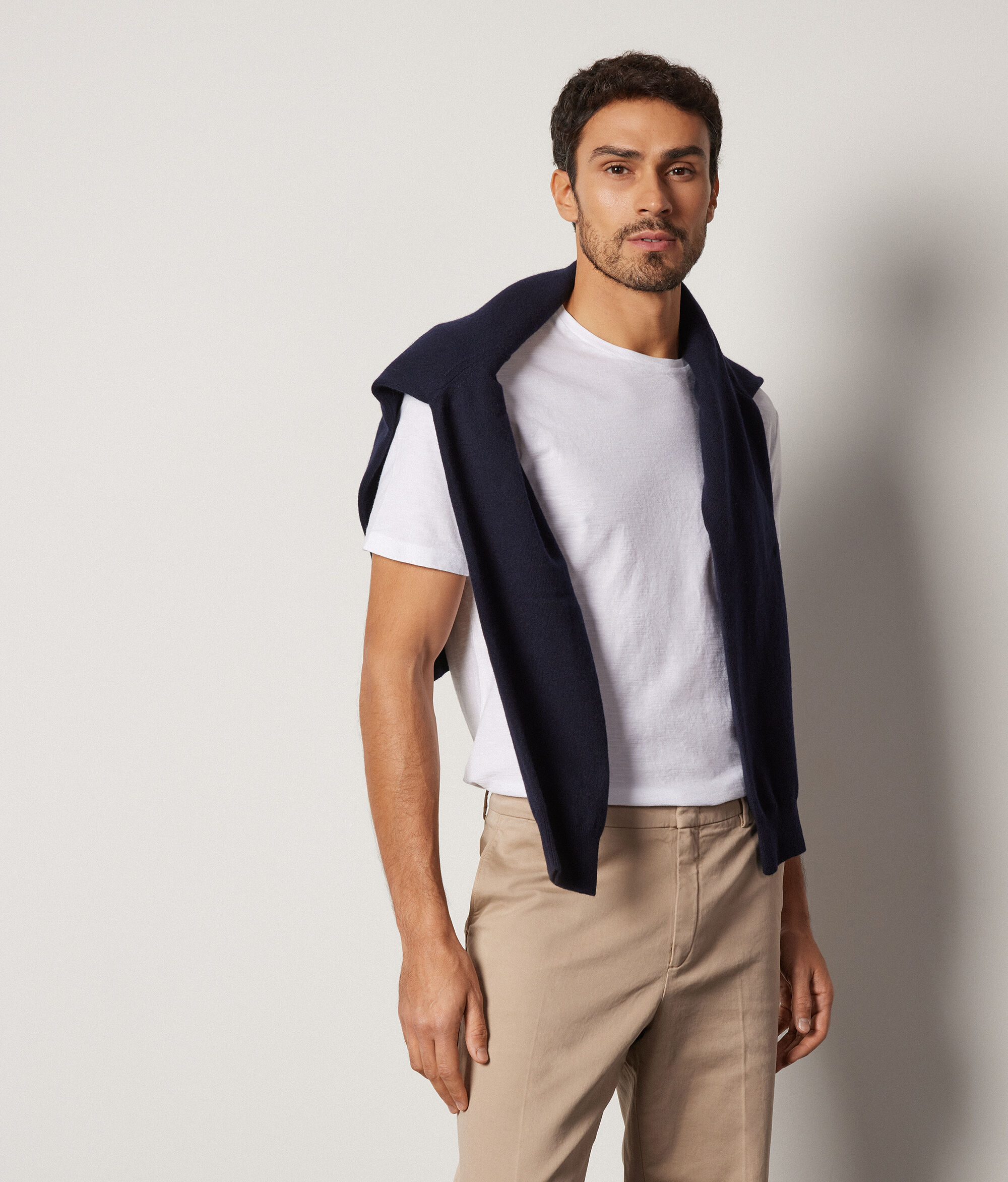Slub Cotton T-Shirt Twist