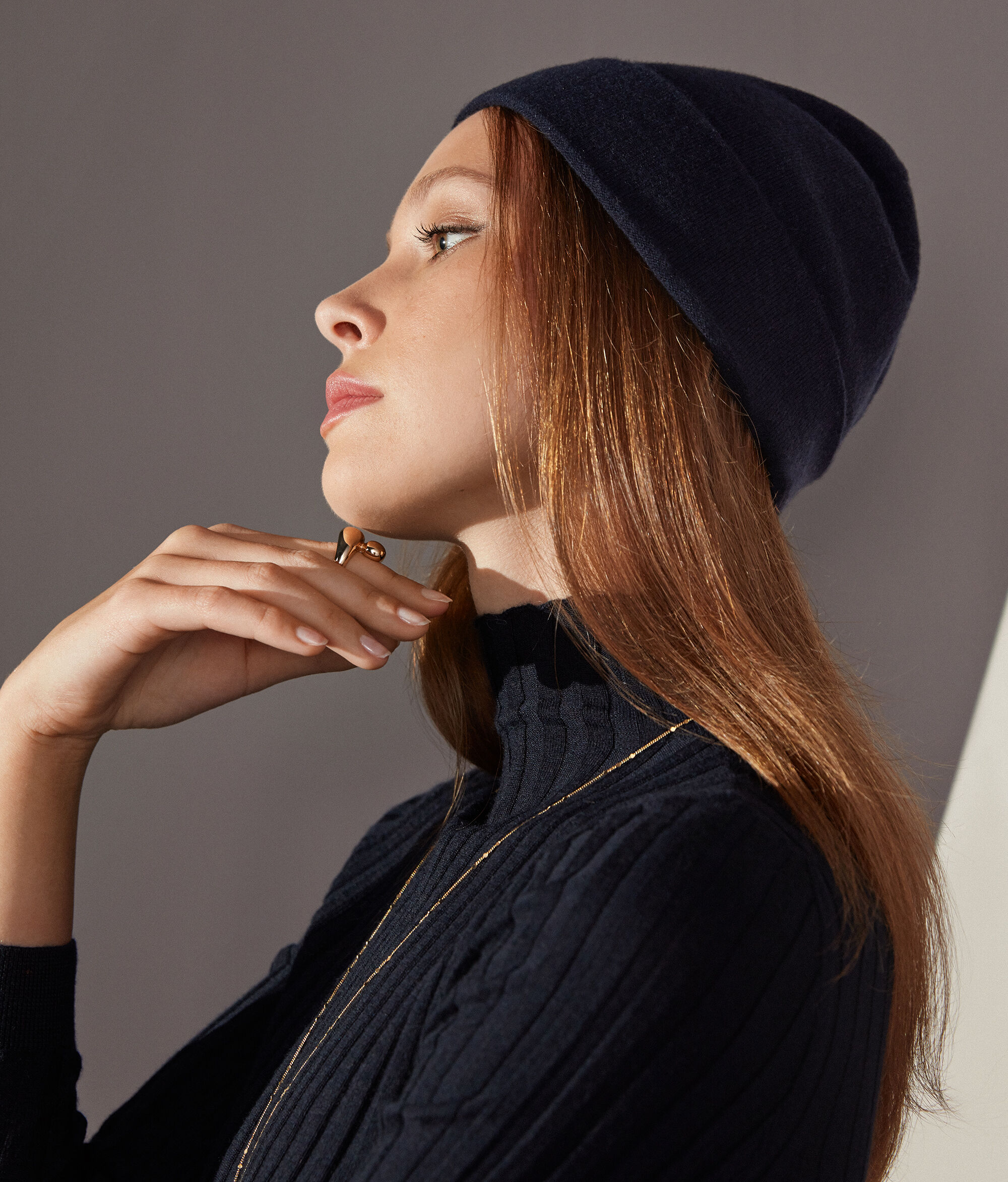 Berretto in Cashmere Ultrasoft