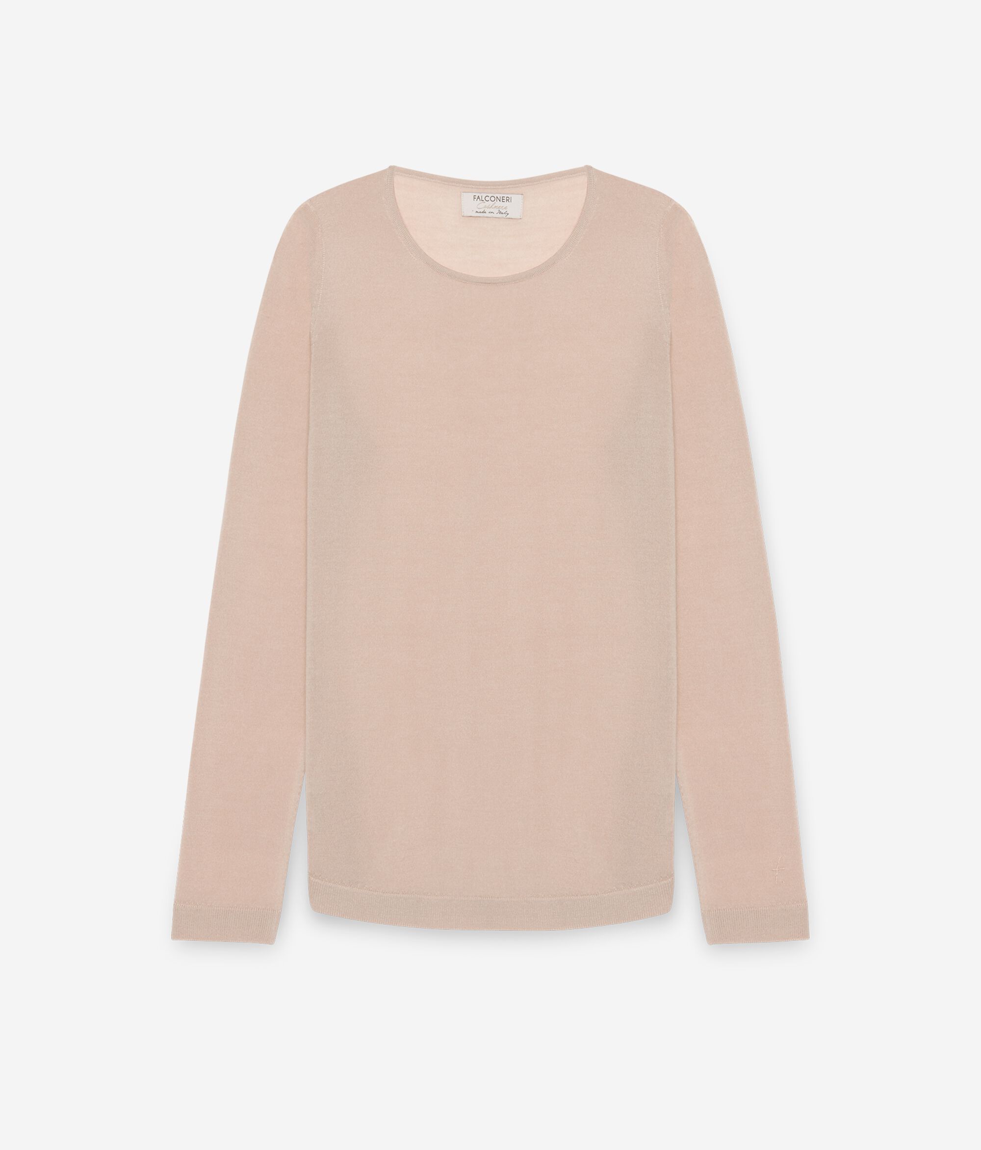 Round-Neck Ultrafine Cashmere Jumper