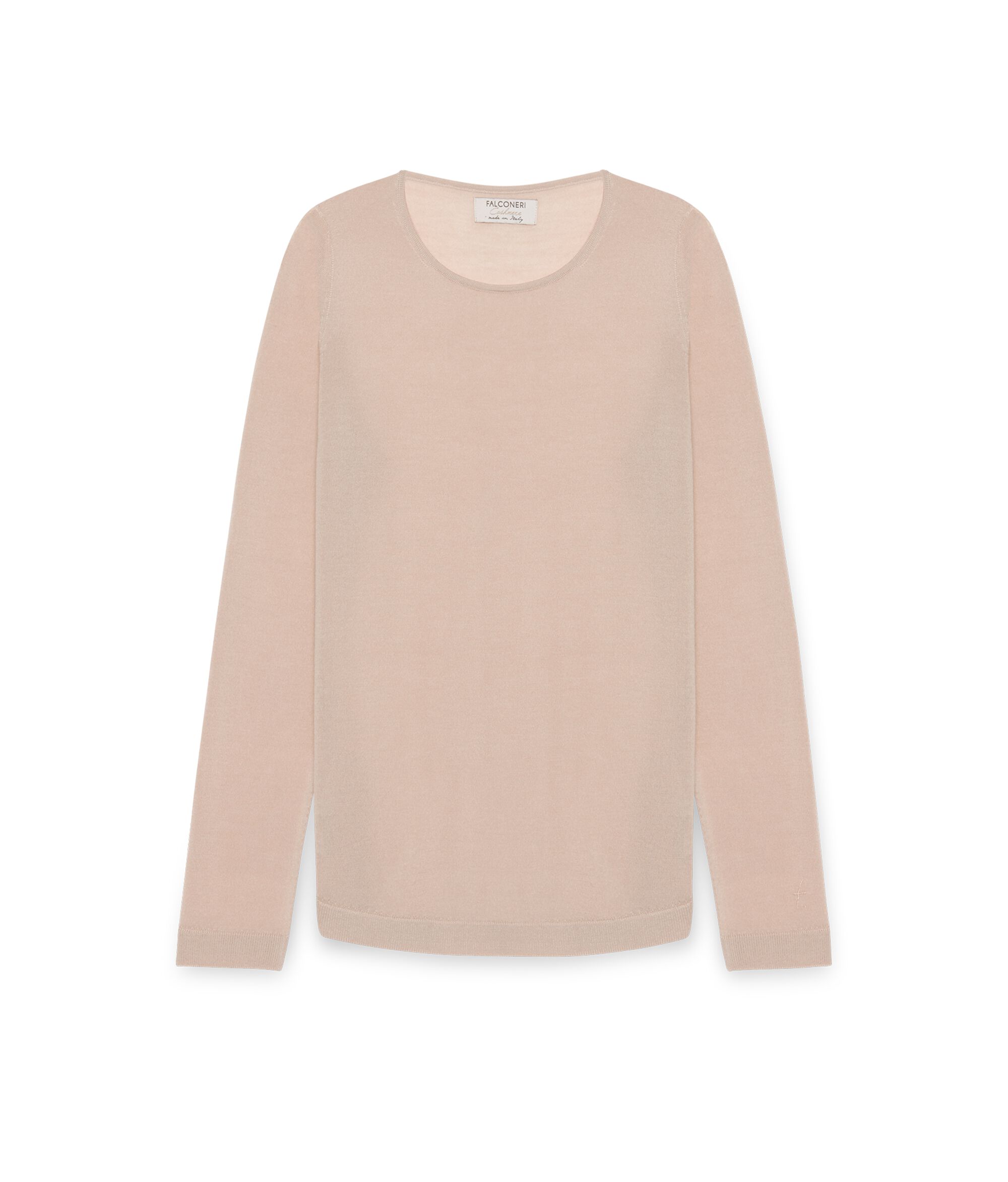 Round-Neck Ultrafine Cashmere Jumper