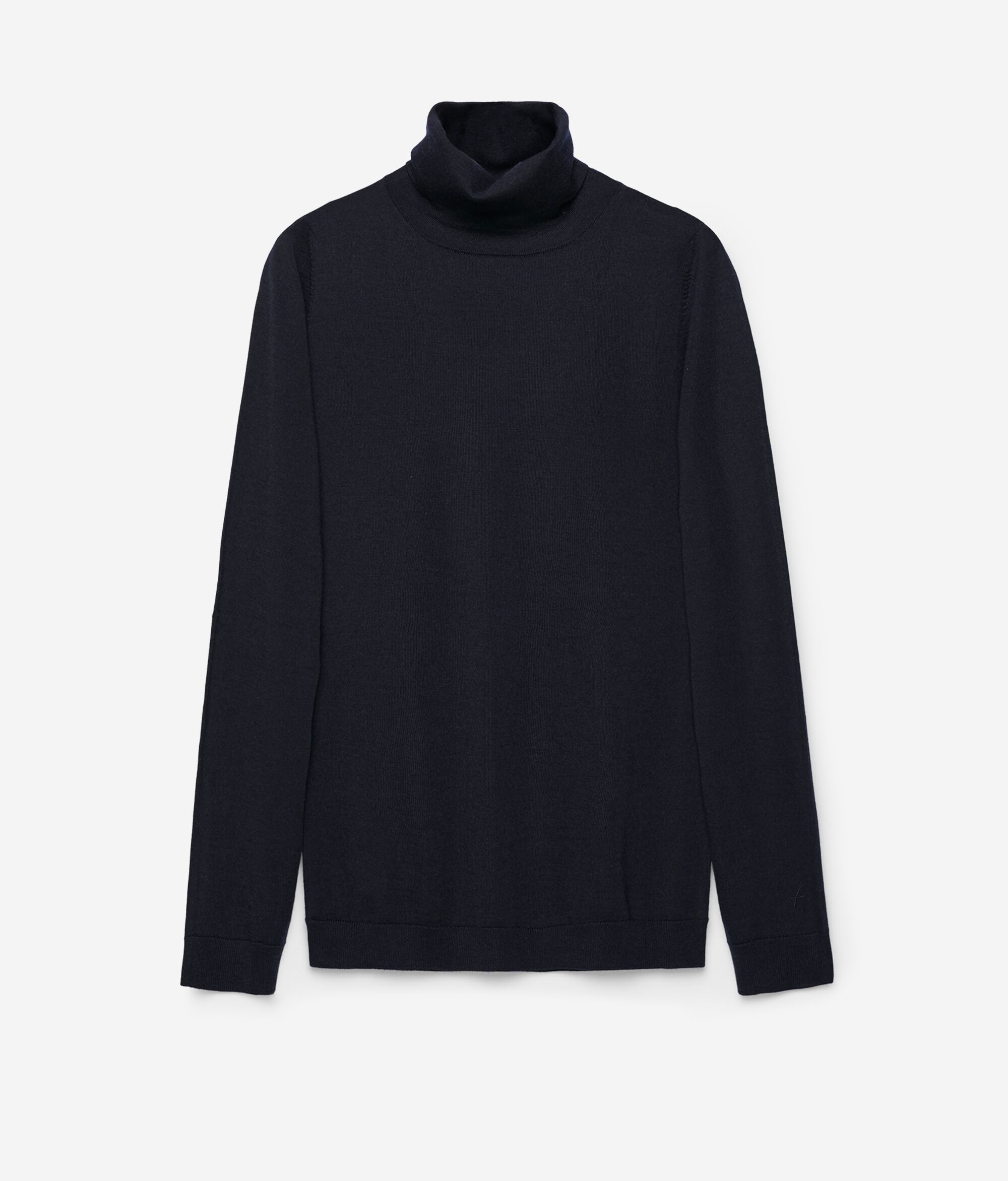 Pull à col roulé en cachemire ultra-fin