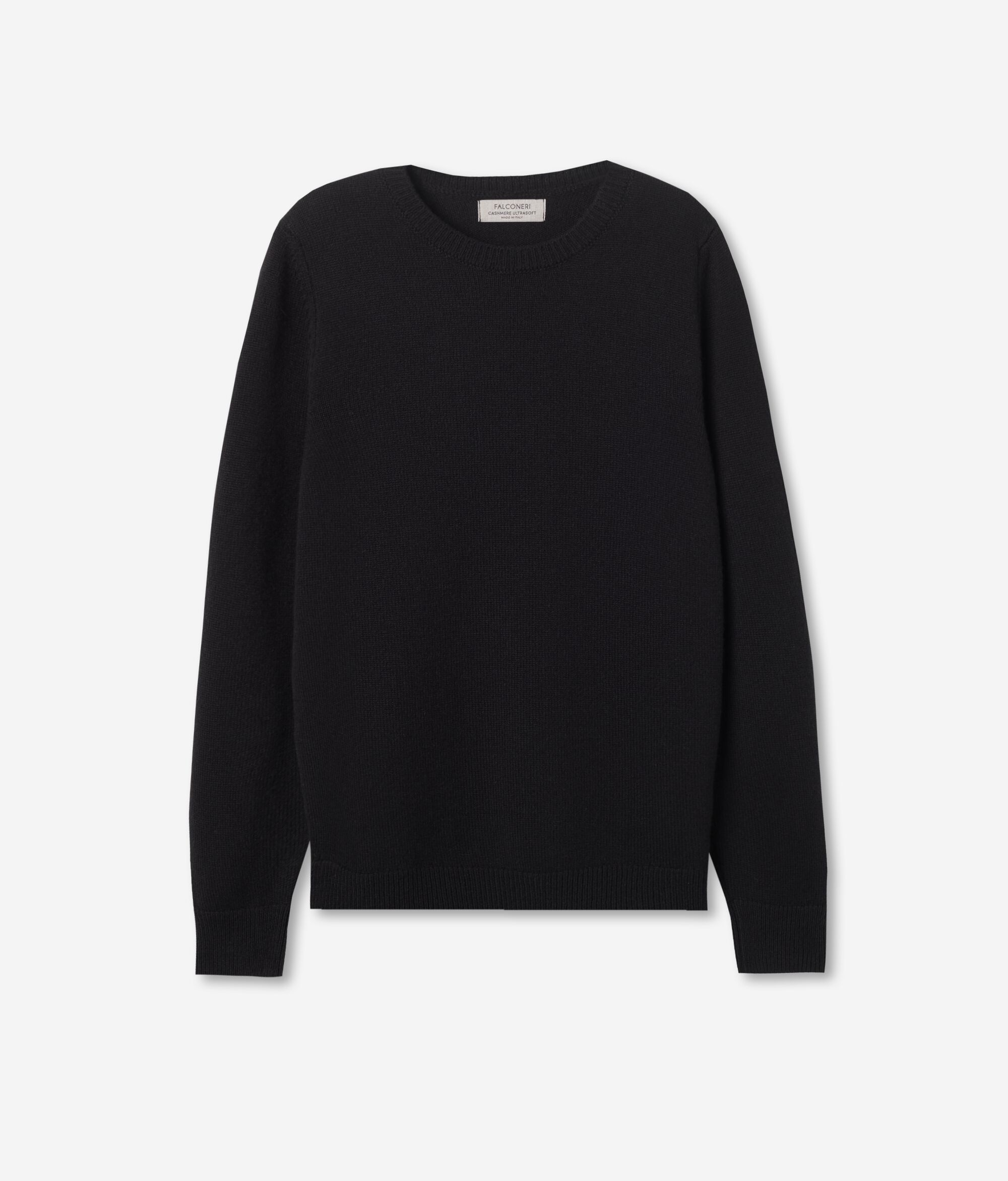 Pull à col rond en cachemire ultra-doux