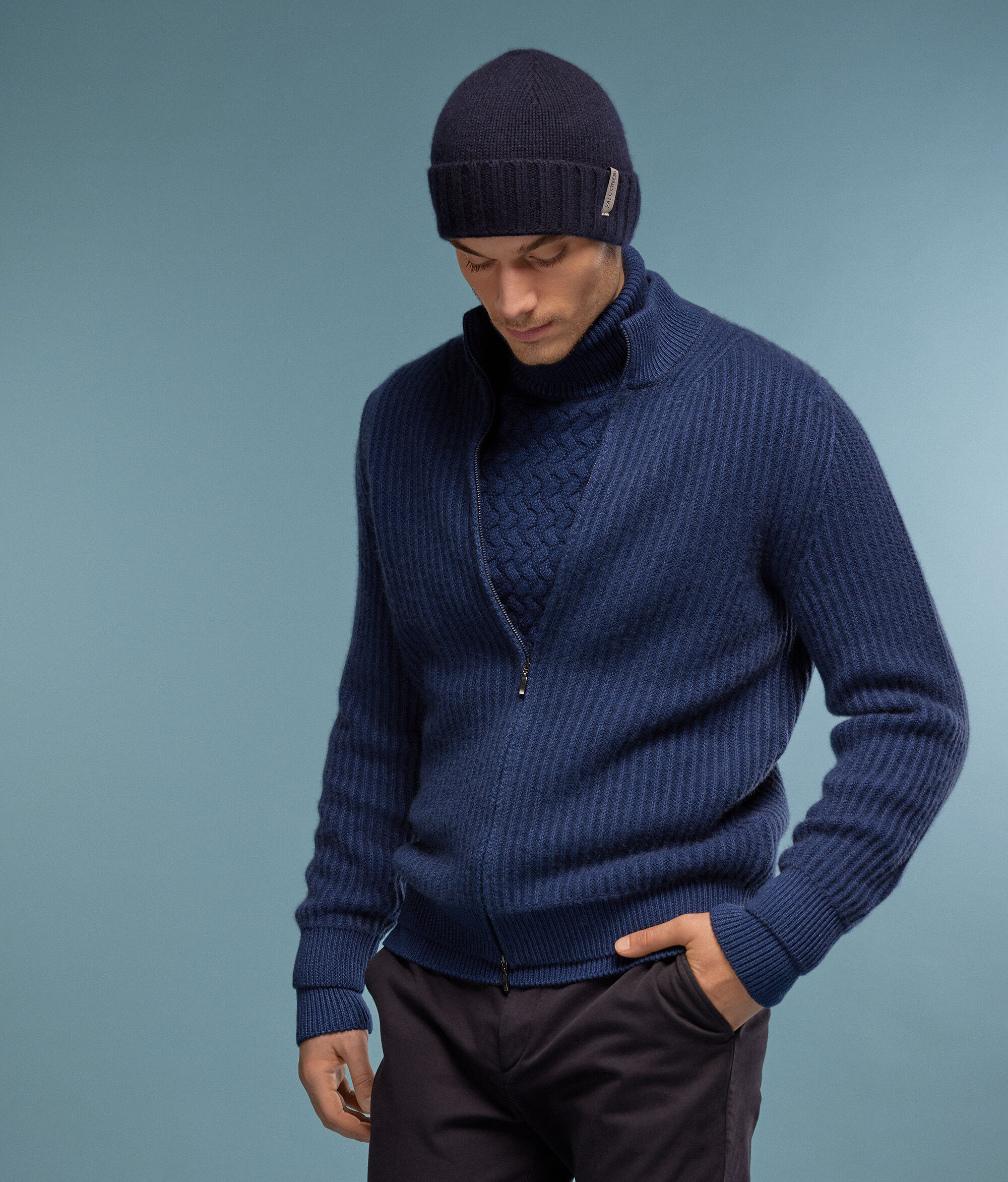 Cardigan in Cashmere Ultrasoft Coste