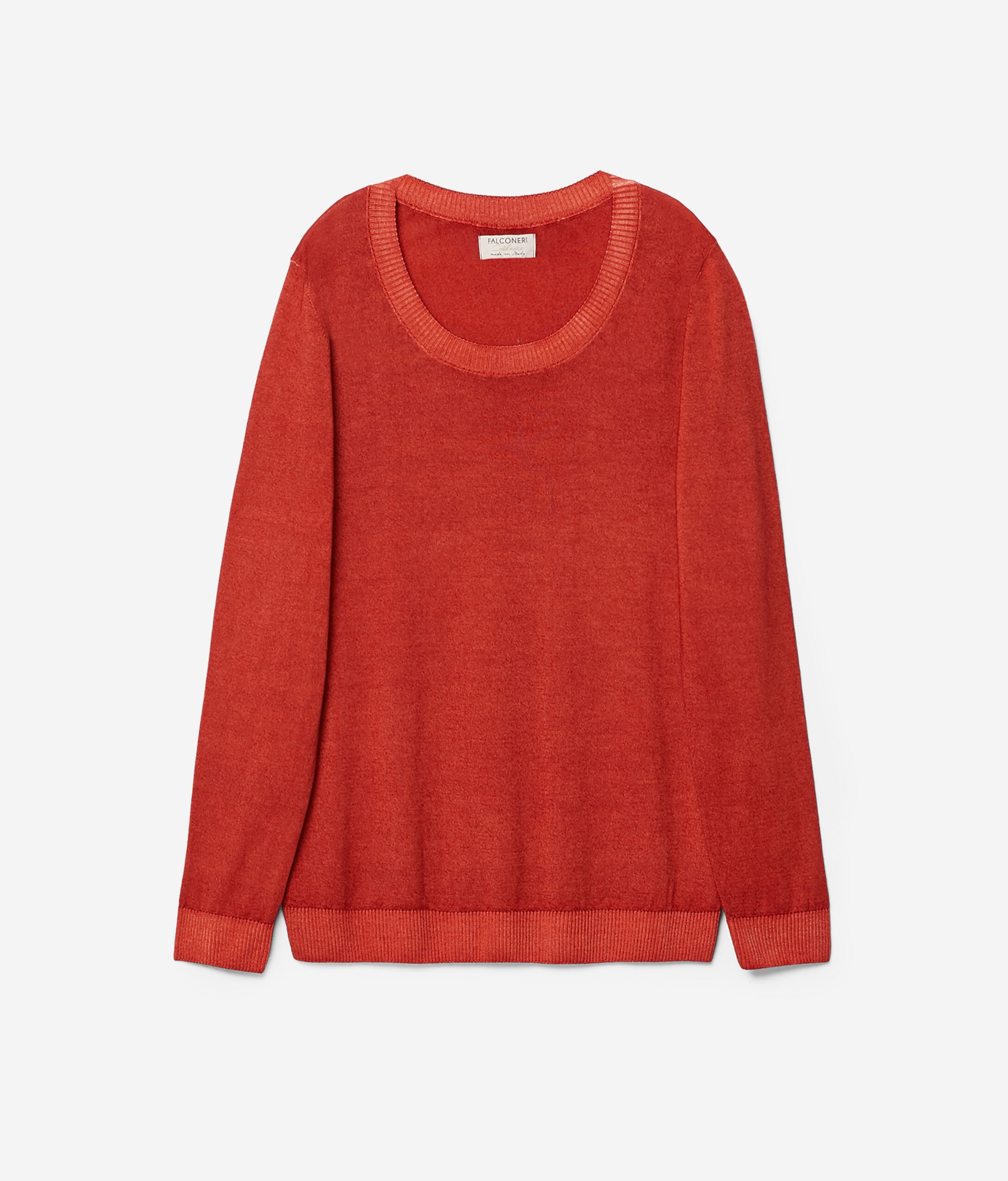 Maglia Girocollo in Cashmere Ultrafine