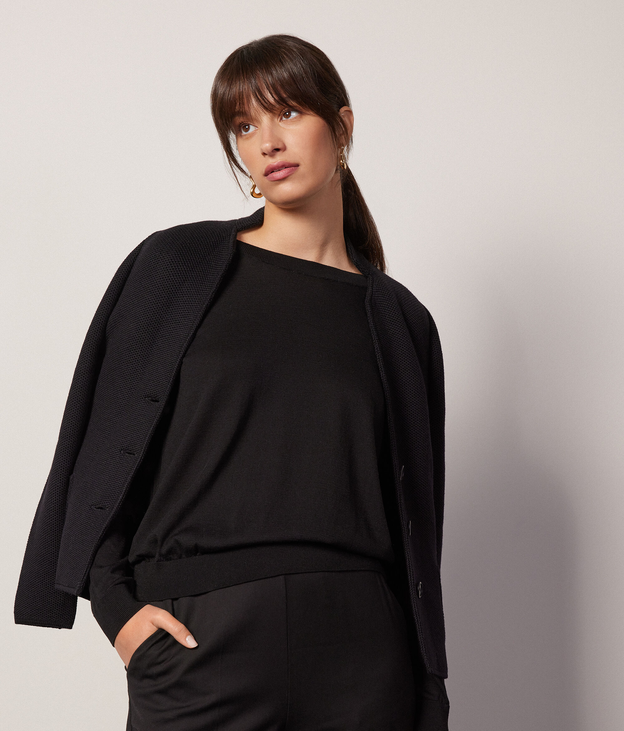 Silk and Cotton Pullover